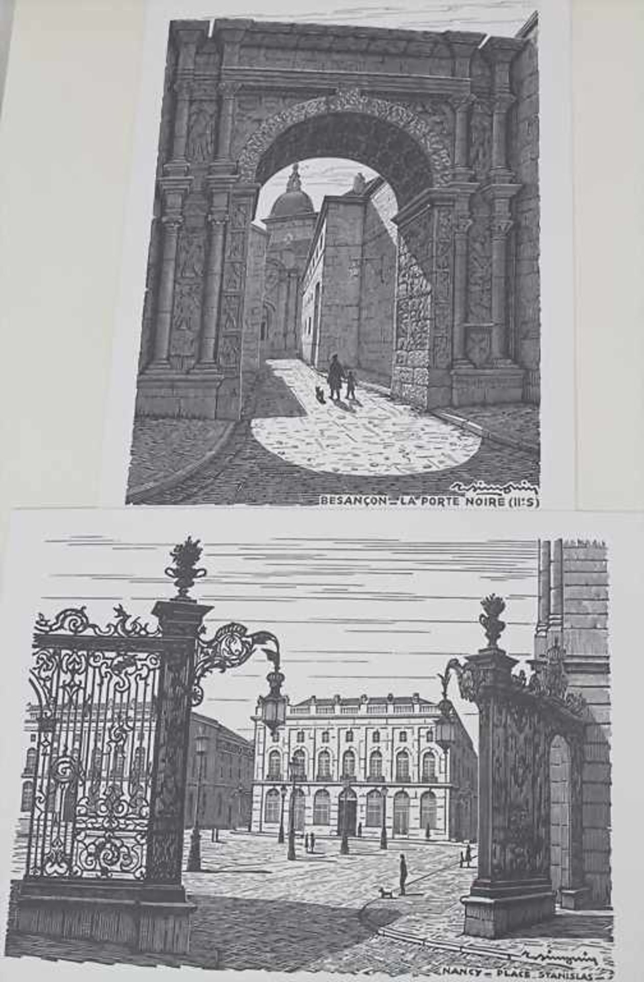 Sammlung ca. 192 französischer Exlibris / A collection of ca. 194 french ExlibrisTechnik: - Bild 2 aus 4