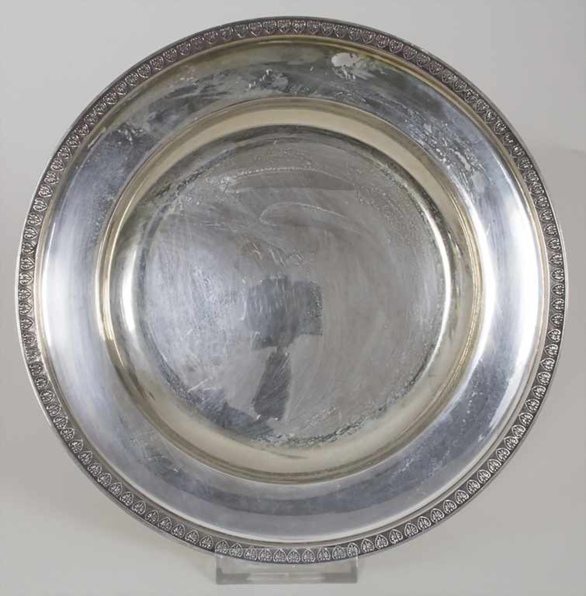 6 Silberteller / 6 silver plates, Johann Christian Sick, Stuttgart, um 1810Material: Silber 13 - Image 2 of 6