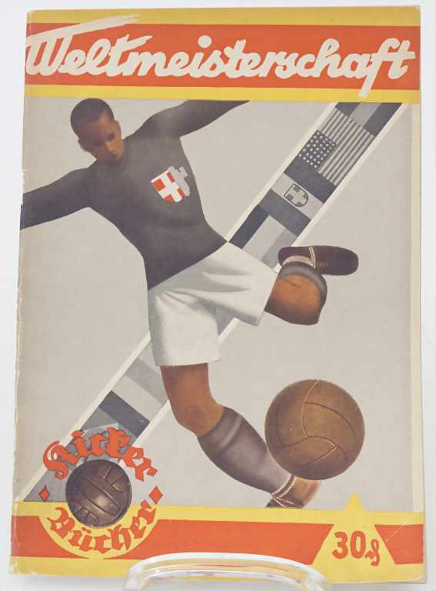 Heft Fußball Weltmeisterschaft 1934 / A book 'Football World Cup 1934'Titel: Fußball