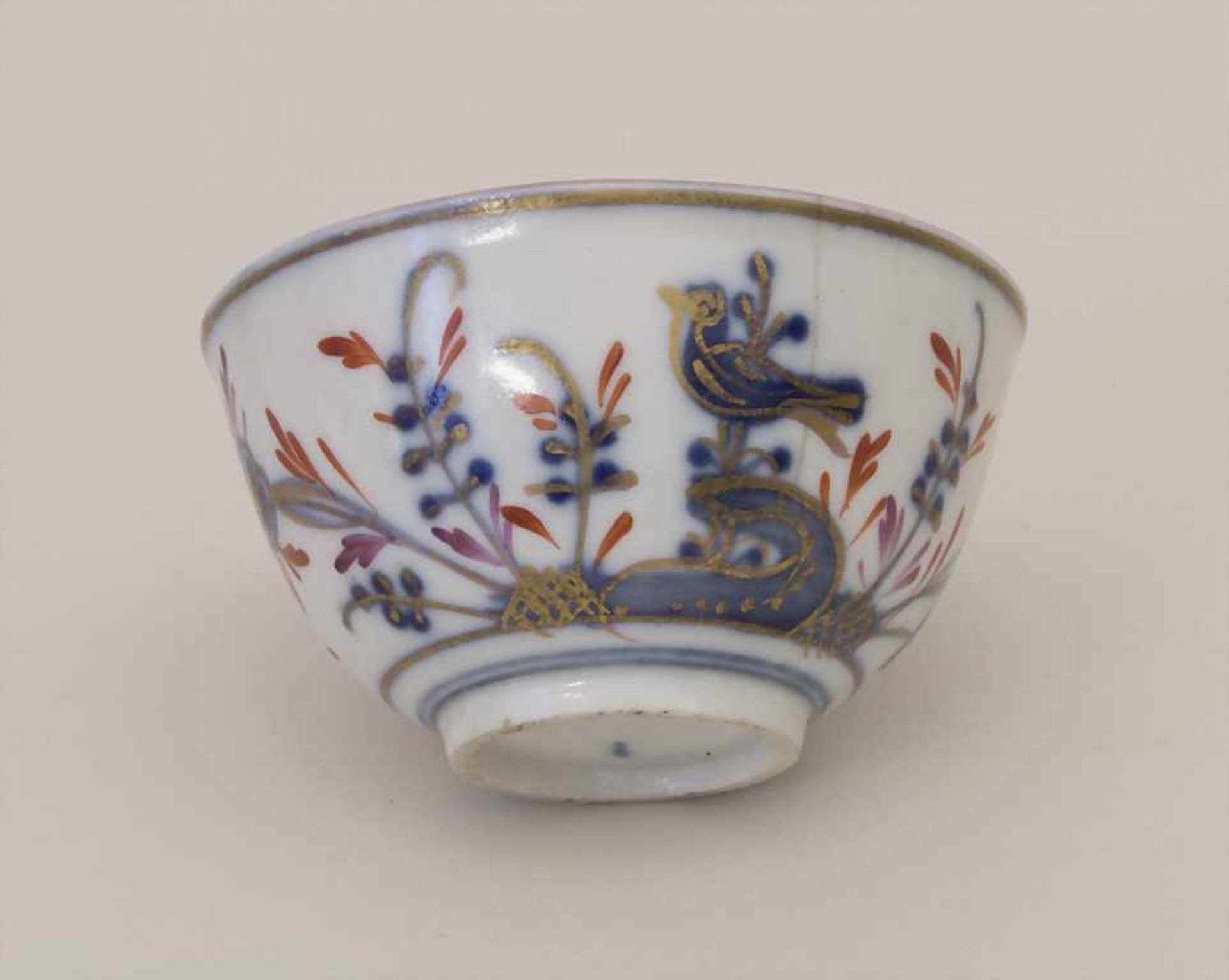 Frühes Koppchen / An early cup, wohl Meissen, um 1730Material: Porzellan, unter- und überglasur - Bild 3 aus 6