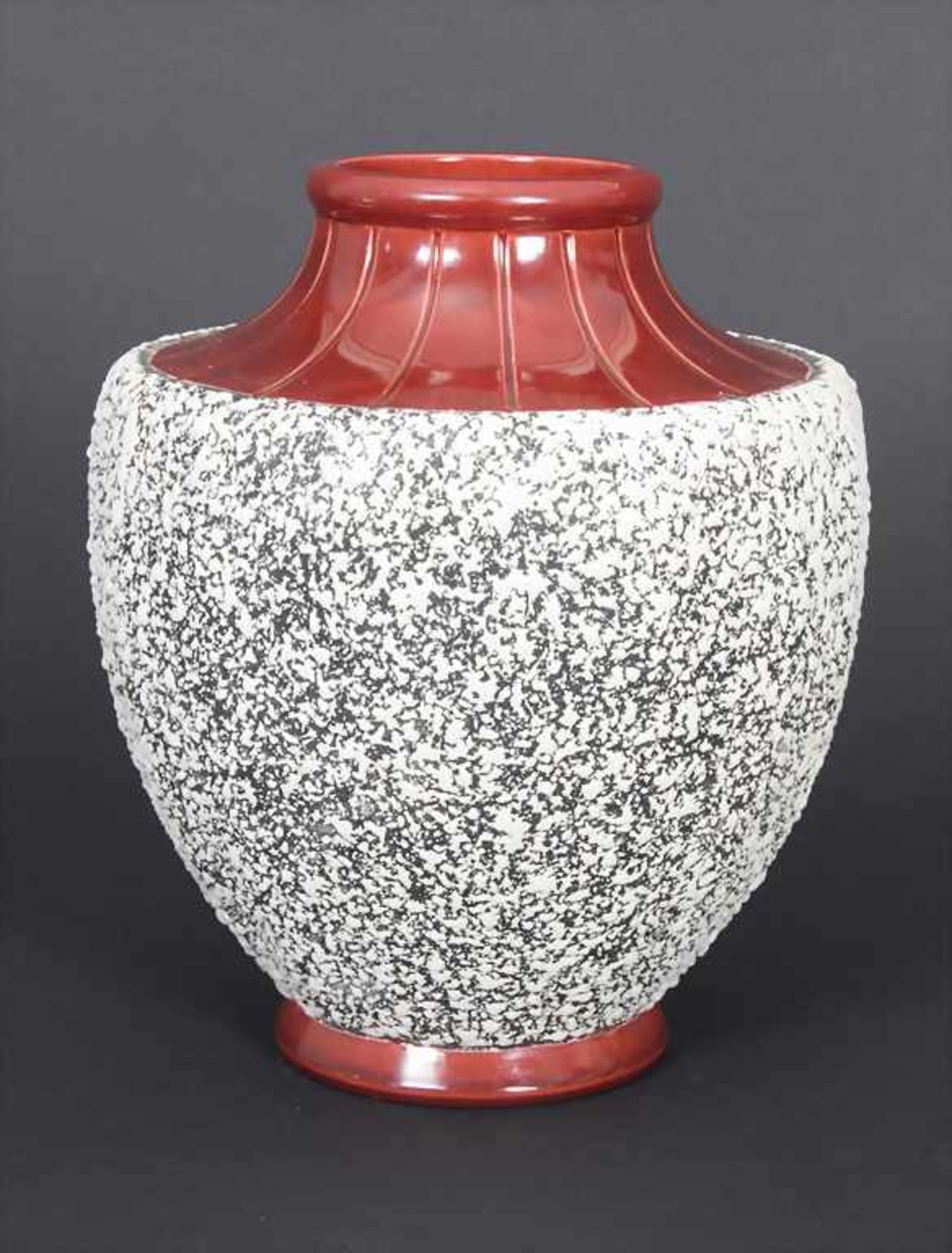 Art Déco Vase / An Art Deco vase, Paul Milet, Sèvres, um 1925Material: Email-Keramik-Wandung - Image 2 of 4