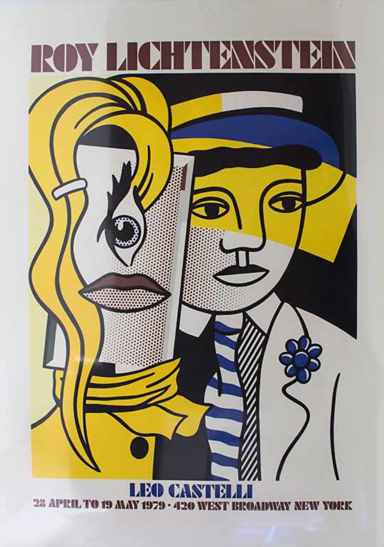 Roy Lichtenstein (1923-1997), Ausstellungsplakat 'Leo Castelli' / An exhibition poster 'Leo