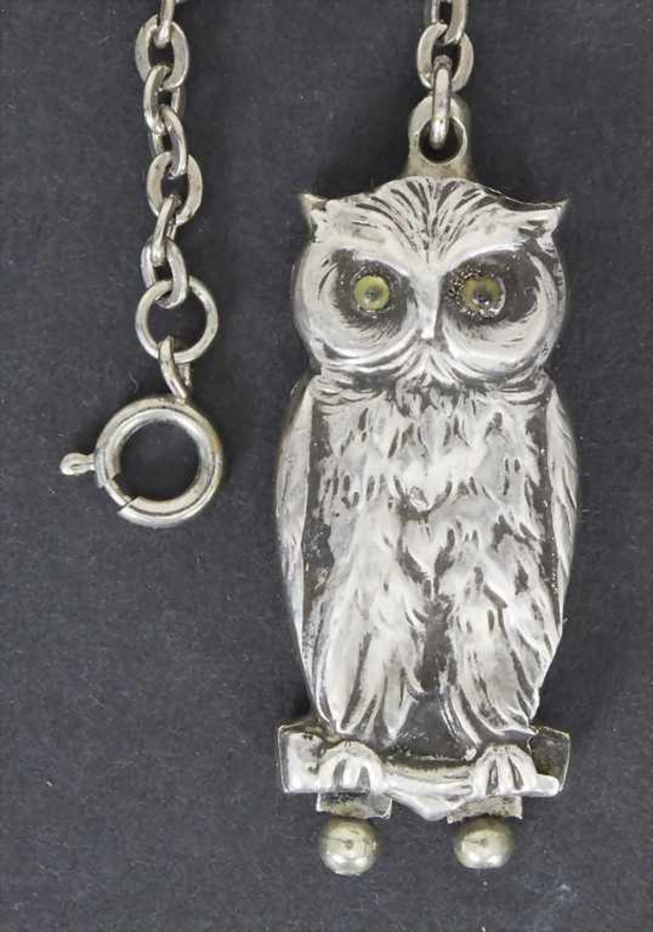 Jugendstil Eule als Zigarrenabschneider / An Art Nouveau owl as cigar cutter, deutsch, um