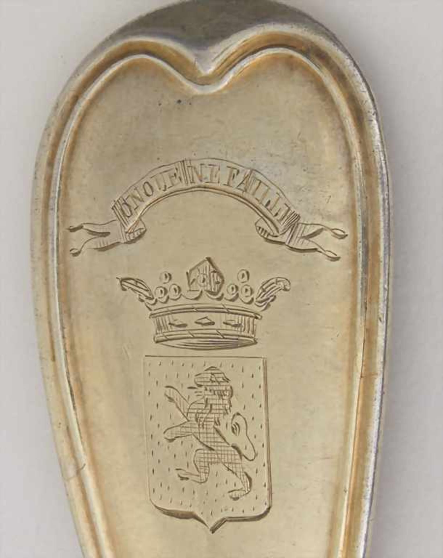 Silberbesteck für 6 Personen / 12 pieces of silver flatware, Paris, 1798-1809Material: Silber 950/ - Bild 6 aus 8