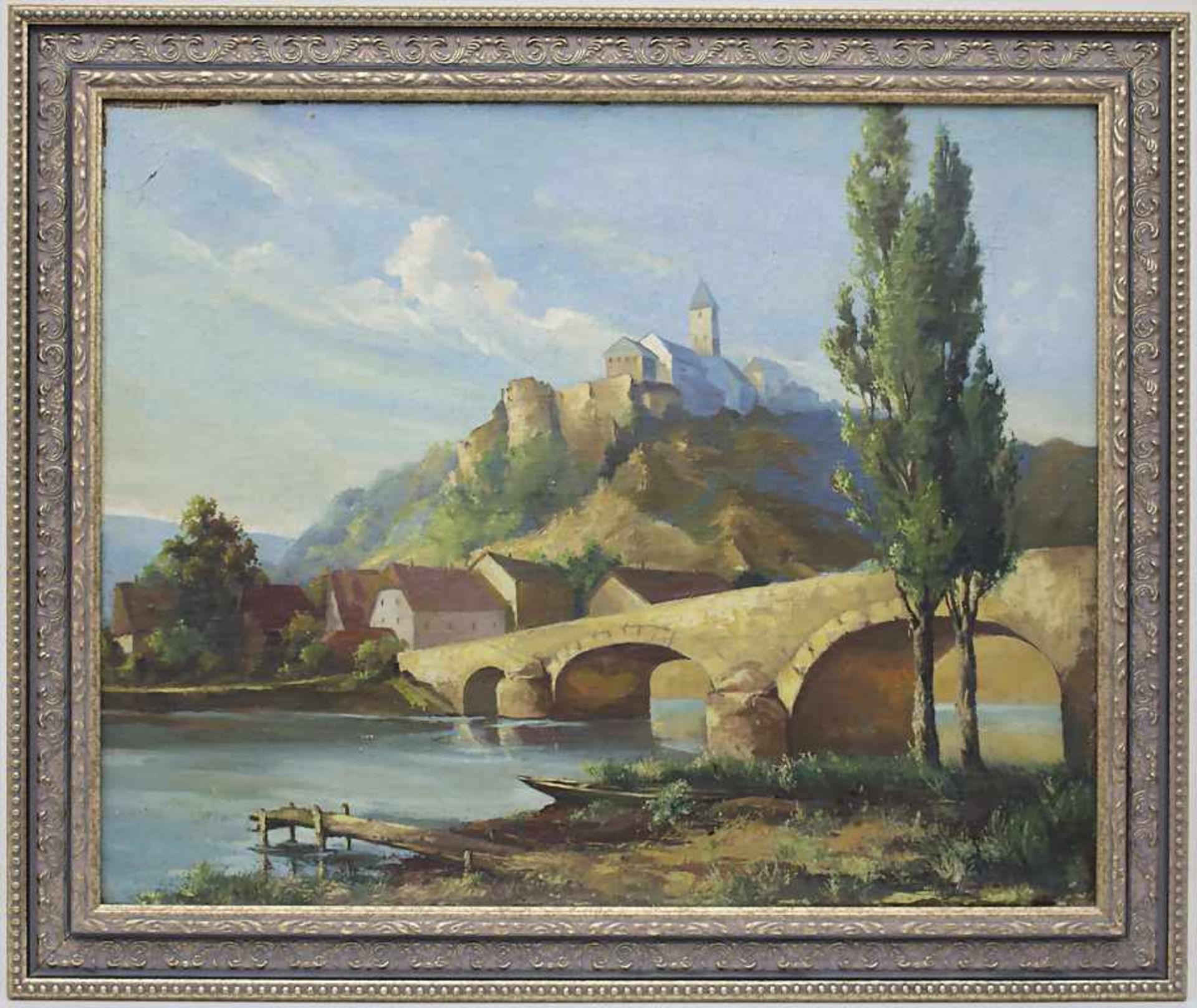 Ernst Bruggemann (1886-1971), 'Landschaft mit Steinbrücke' / 'A landscape with stone bridge'Technik: - Image 2 of 5