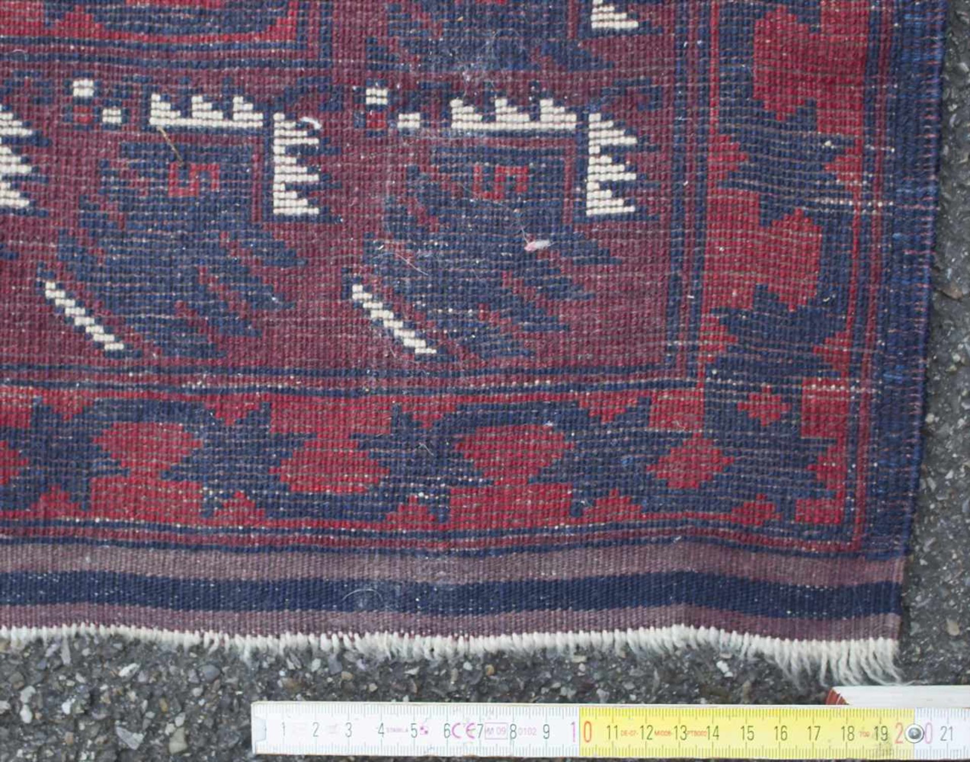 Orientteppich / An oriental carpetMaterial: Wolle auf Wolle, fein geknüpft, Naturfarben,Maße: 180 - Bild 4 aus 5