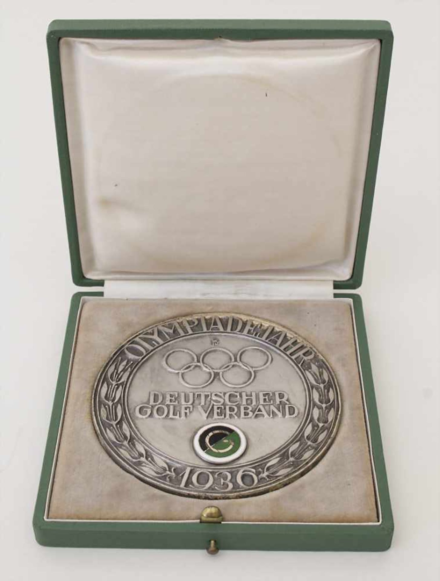Deutscher Golf Verband, Medaille, 1936Im original Etui Medaille des Deutschen Golf Verbandes von