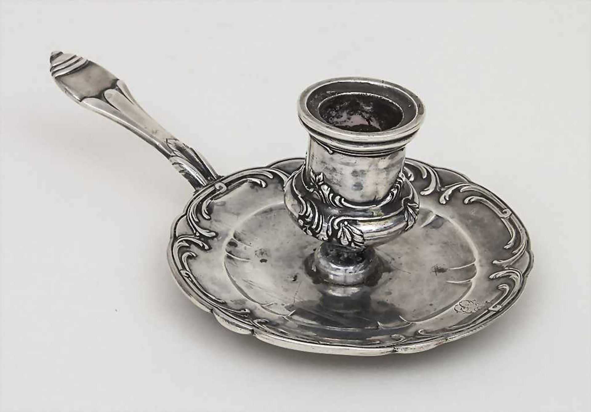 Handleuchter / A portable candlestick, Edmond Tetard, Paris, 1880-1903Material: 950 Silber,
