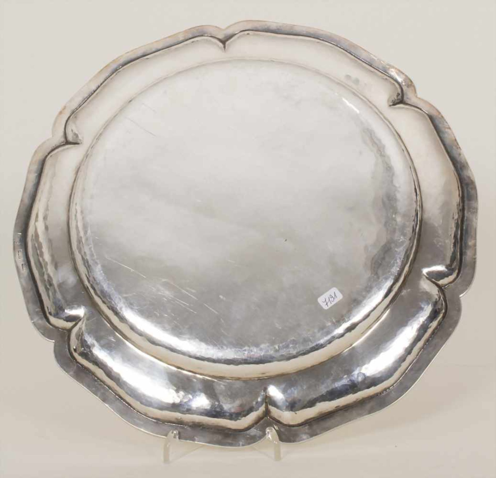 Barock Teller / A Baroque silver plate, Martin de Alcolea, Madrid, 1767Material: Silber, - Image 2 of 4