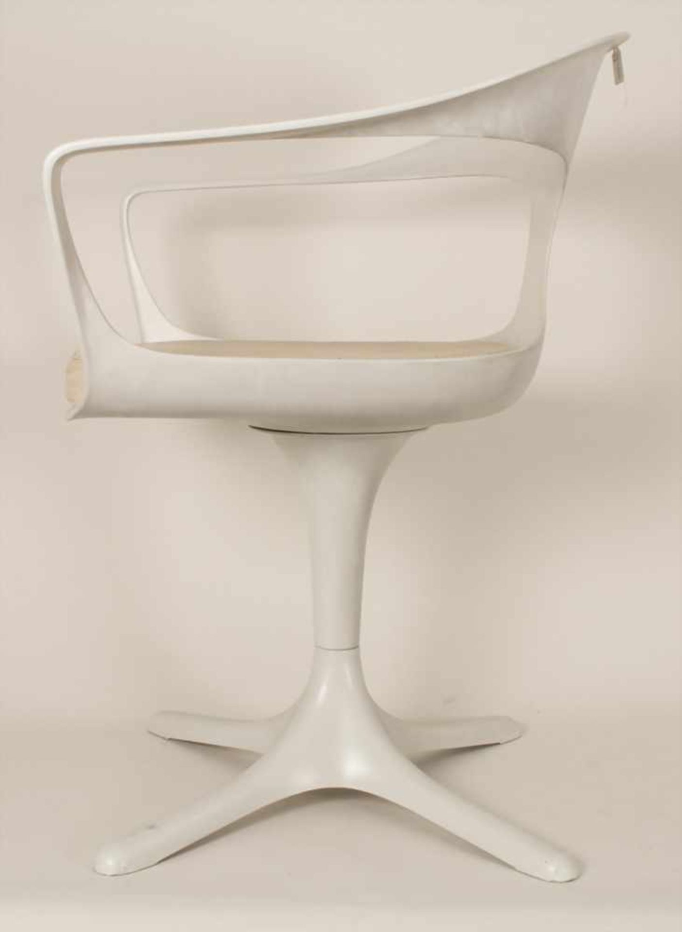 Kunststoffstuhl, Lübke Topline, Entwurf Konrad Schäfer, um 1970Material: Kunststoff, Sitzpolster mit - Bild 2 aus 4