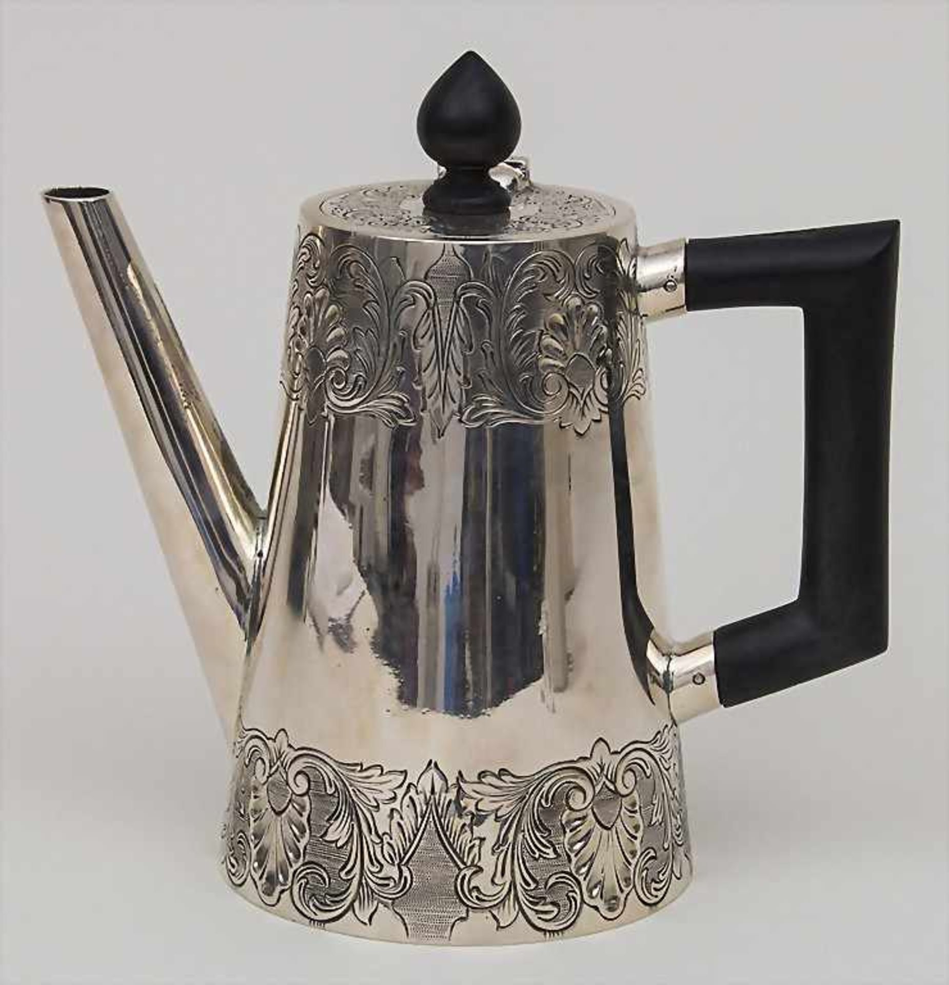 Mokkakanne / A mocha pot, Josef Carl Ritter von Klinkosch, Wien/Vienna, um 1880Material: Silber,