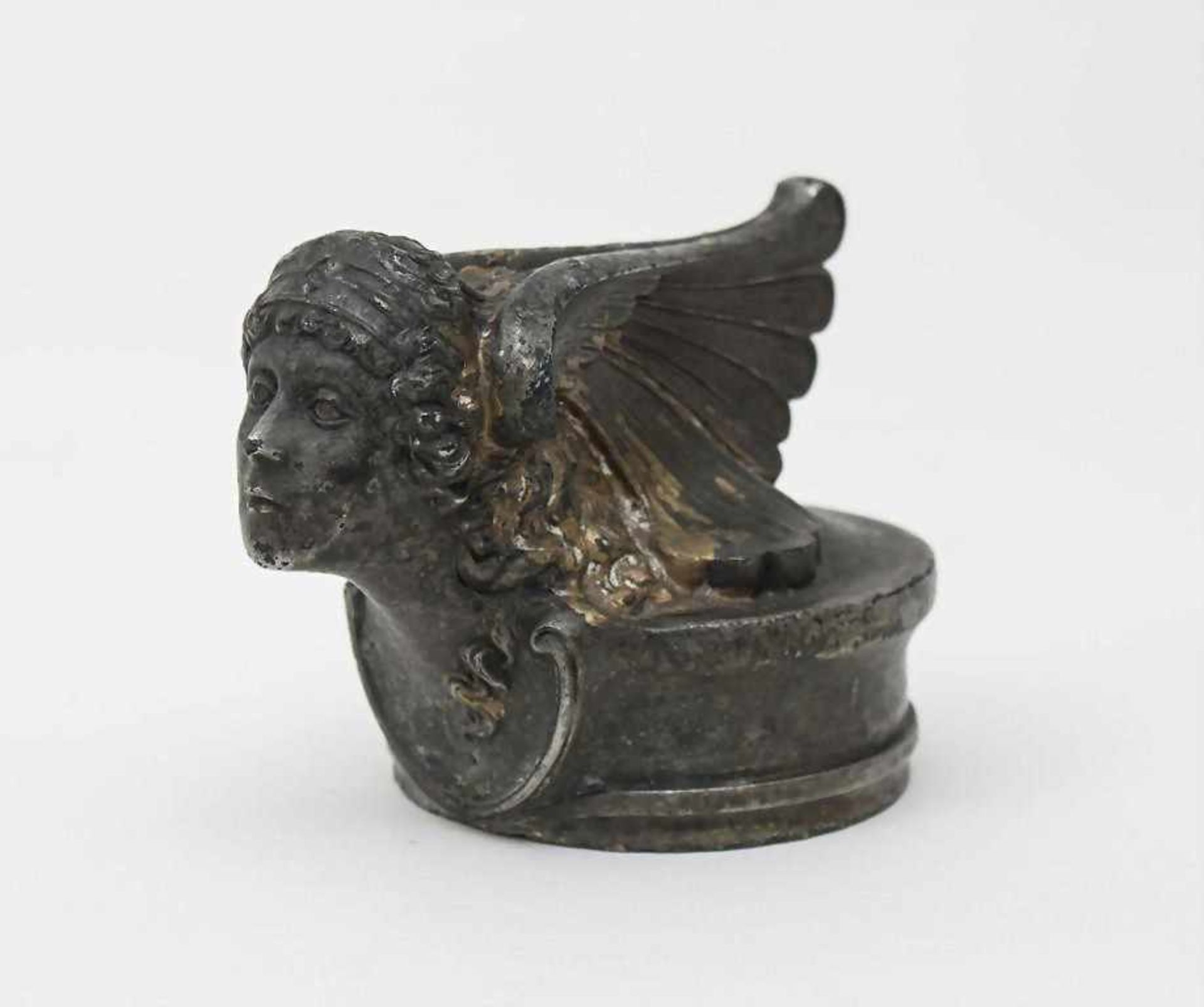 Buick Kühlerfigur Kopf einer Göttin/Buik Goddess Radiator Cap Mascot, um 1925schraubbare Kühlerfigur