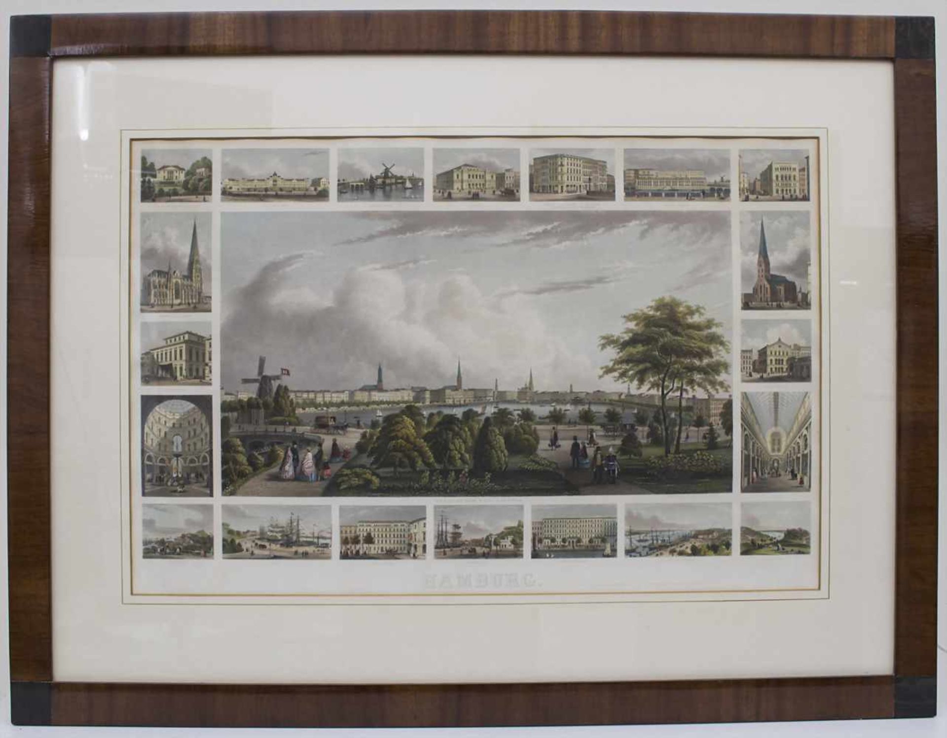 J. Gray (19. Jh.), Historische Ansichten Hamburgs / Historic views of HamburgDarstellung: Hauptbild: - Bild 2 aus 4