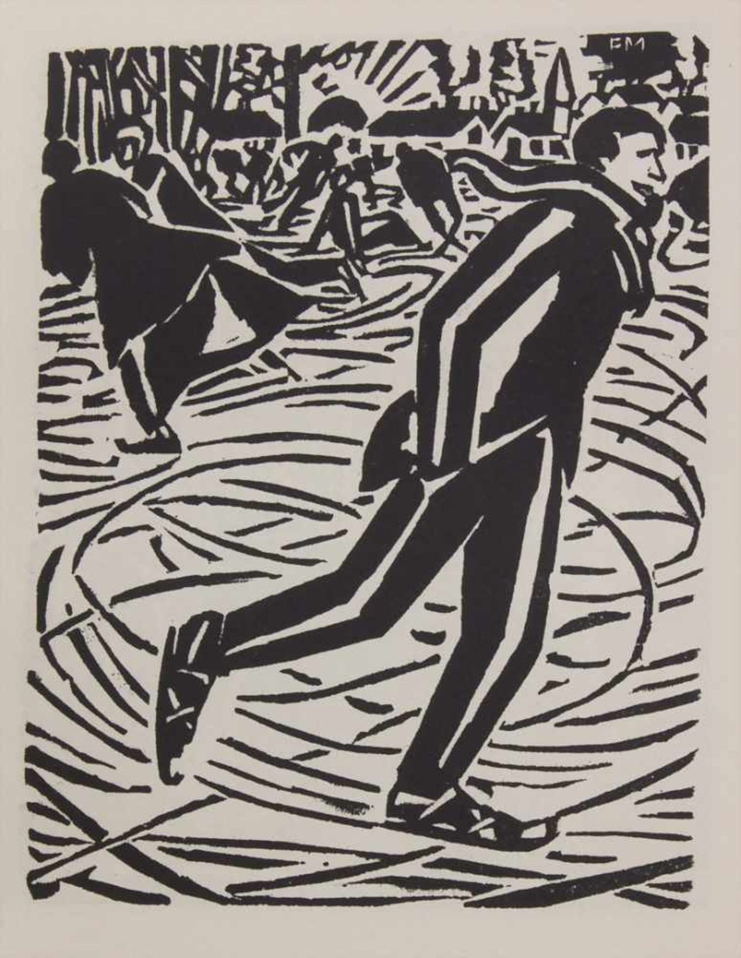 Frans Masereel (1889-1972), 'Mein Stundenbuch: 165 Holzschnitte'Mit einer Einleitung von Thomas - Bild 3 aus 3