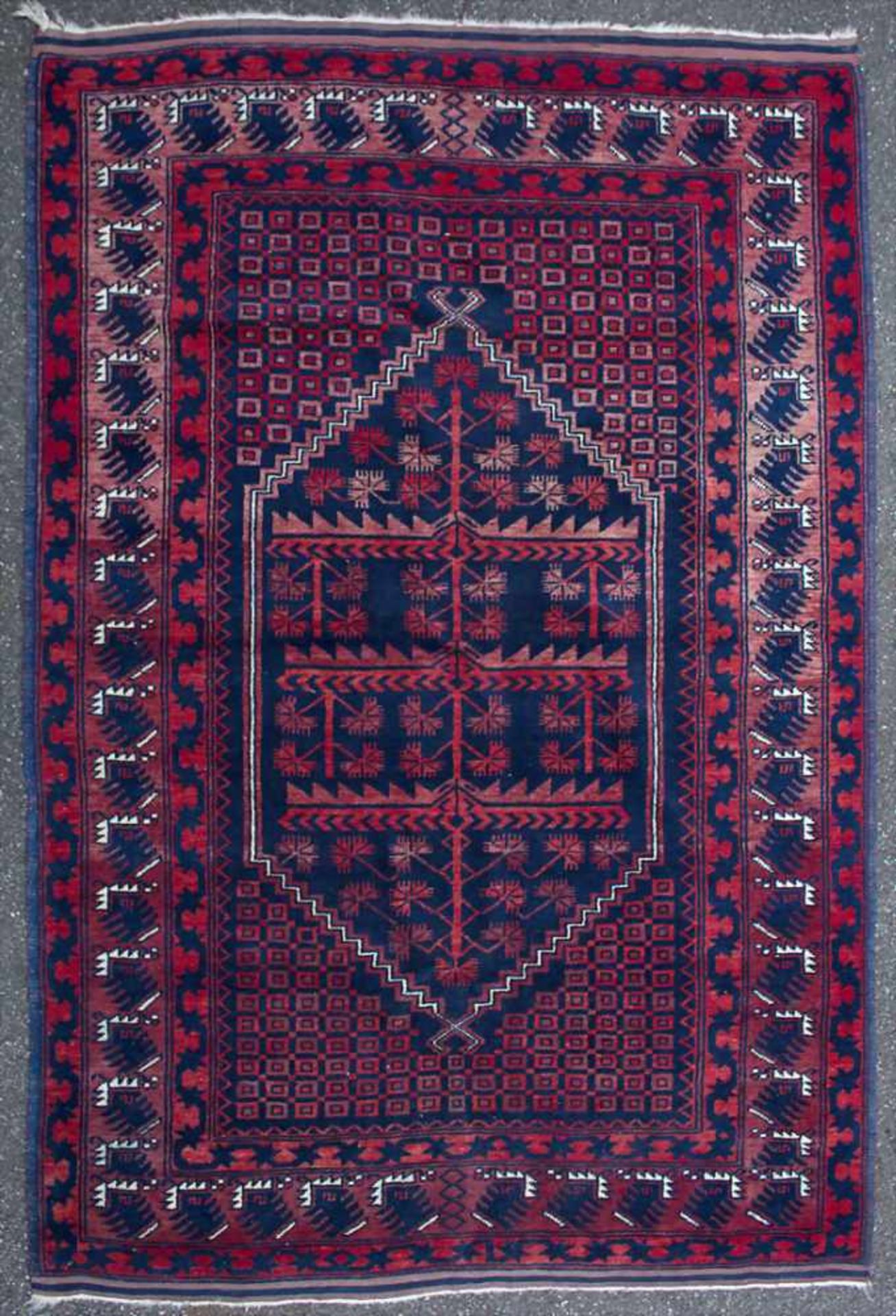 Orientteppich / An oriental carpetMaterial: Wolle auf Wolle, fein geknüpft, Naturfarben,Maße: 180 - Bild 5 aus 5