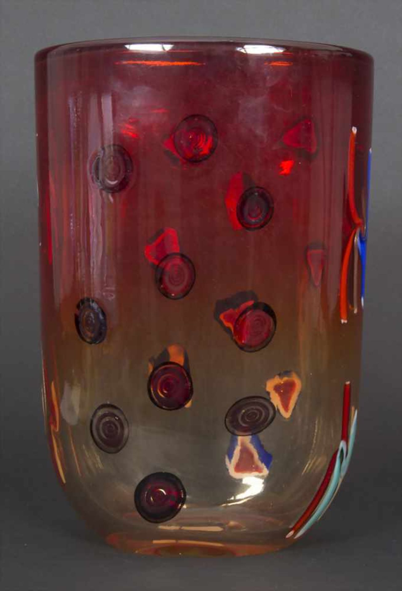 Ziervase / A decorative vase, Murano, wohl Vetreria Vistosi, 60/70er JahreMaterial/Technik: - Image 4 of 7