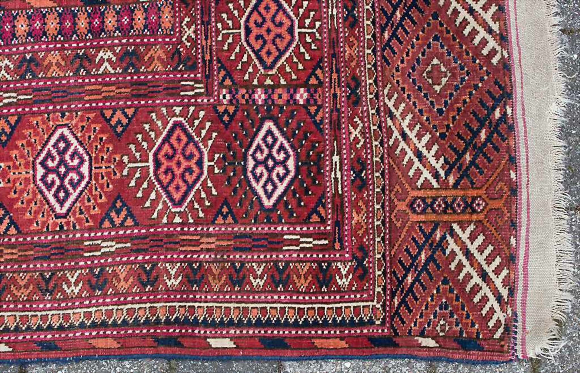 Orientteppich 'Belutsch' / An oriental carpet 'Belutsh'Material: Wolle, Maße: 218 x 135 cm, Zustand: - Image 4 of 5