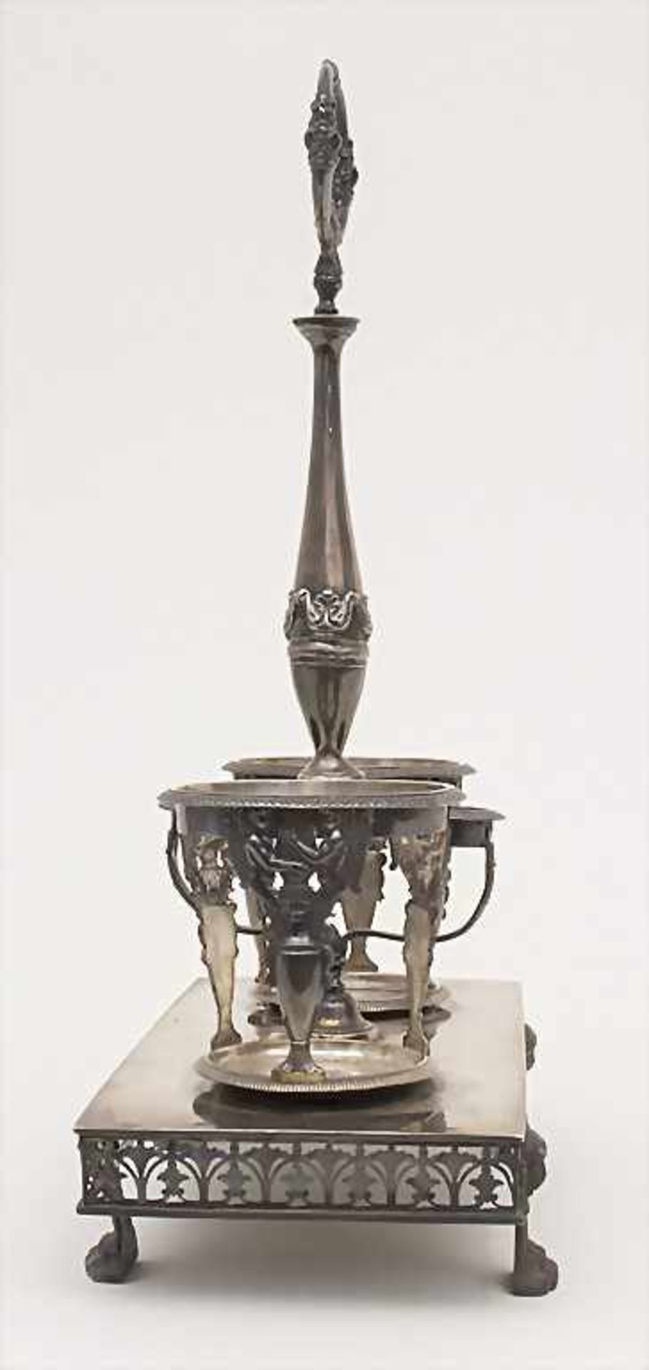 Empire-Menage / A silver cruet stand, Meister Jean-Pierre Bibron, Paris, 1803-1809Material: Silber - Image 5 of 11