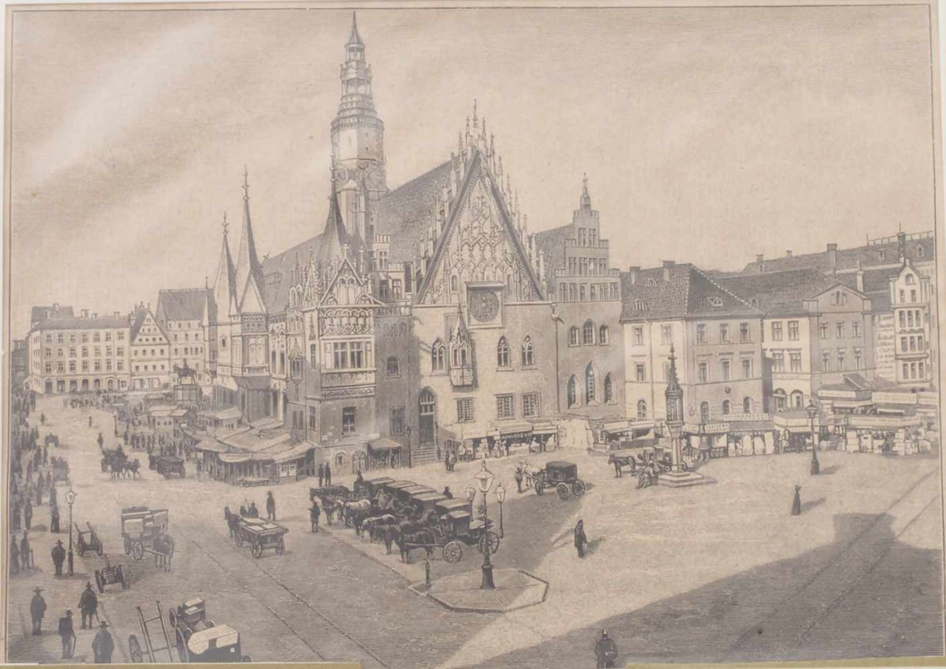 Konvolut ca. 49 historischer Stadtansichten / A set of ca. 49 historic city viewsDarunter die Städte - Bild 3 aus 7