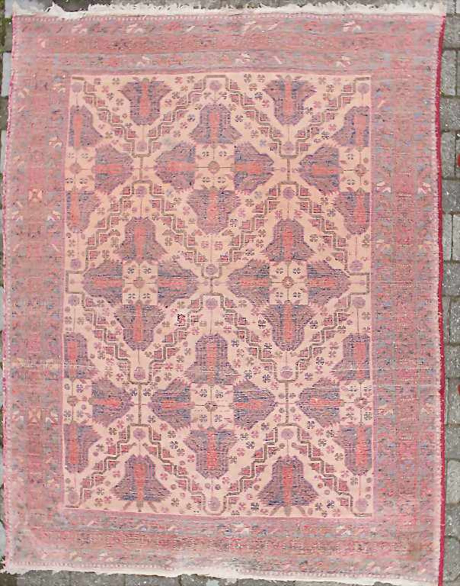 Teppich / A carpetMaterial: Wolle, Maße: 195 x 150 cm, Zustand: gut, partiell etwas betreten- - - - Bild 3 aus 4