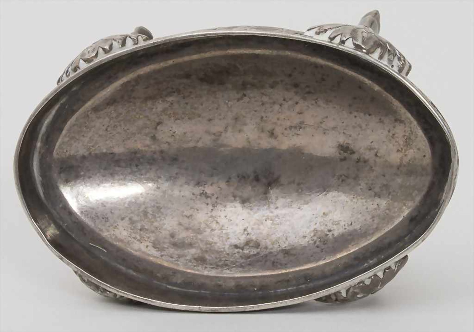 Empire Saliere / An Empire silver open salt, IG Sedelmayer, Wien, um 1807Material: Silber, 13 Lot, - Bild 5 aus 8