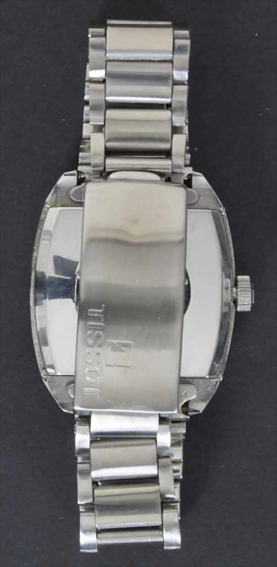 HAU / A men's watch, Tissot, Schweiz/Swiss, um 1970Gehäuse: Stahl, Boden gedrückt,Werk: Automatik - Image 3 of 3