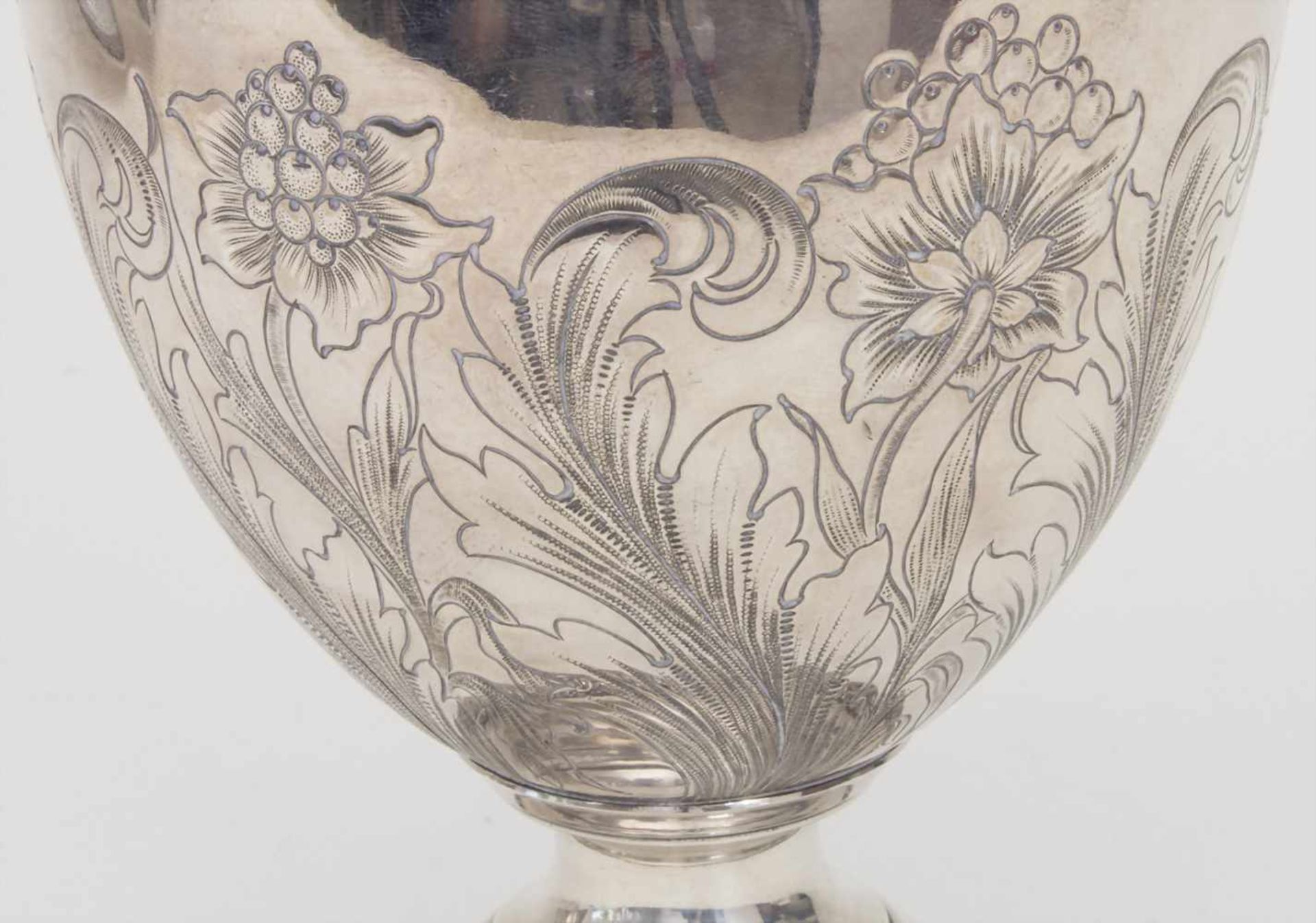 Große Waschschüssel mit Wasserkrug / A large silver wash bowl with ewer, L. Dupre, Paris, 1819- - Image 13 of 15