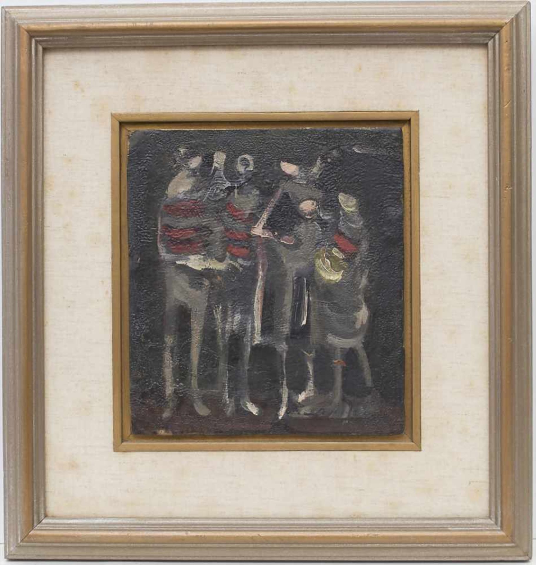 Alfred Aberdam (1894-1963), 'Figurengruppe' / 'A figural group'Technik: Öl auf Leinwand, auf - Image 2 of 5