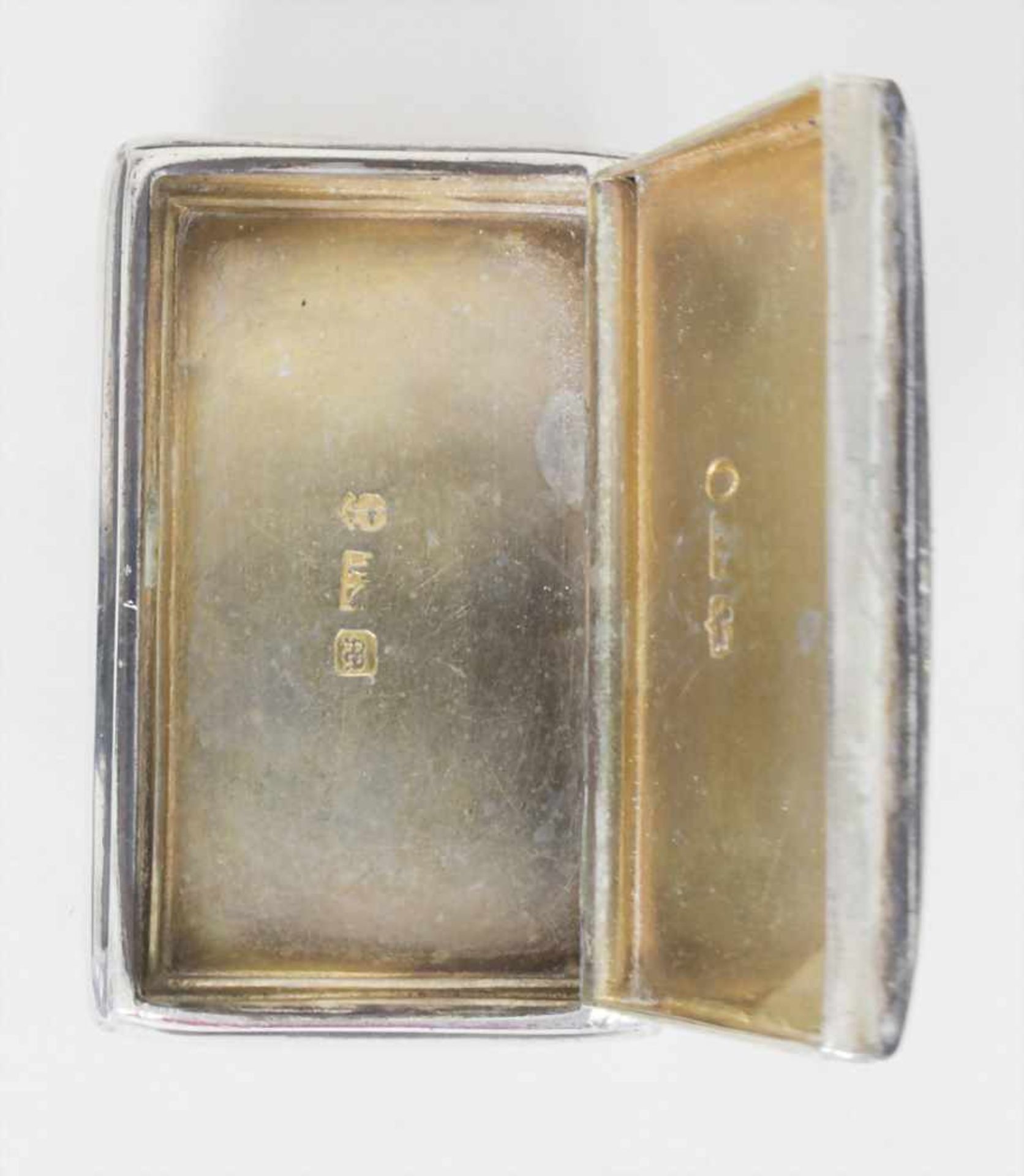 Tabatiere / Schnupftabakdose / A silver snuffbox, Thomas Shaw, Birmingham, 1835Material: Sterling - Image 3 of 5