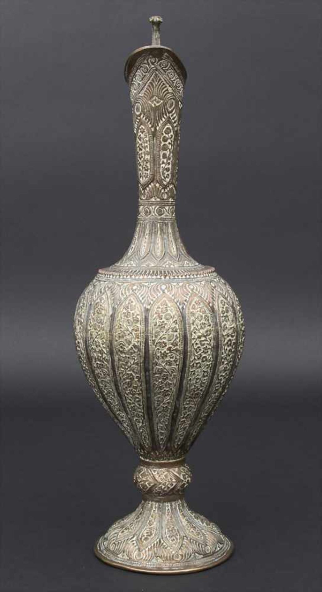 Kanne mit Schlangendaumenrast / A carafe with snake shaped thumb-rest, Persien, wohl 1780Material: - Bild 3 aus 15