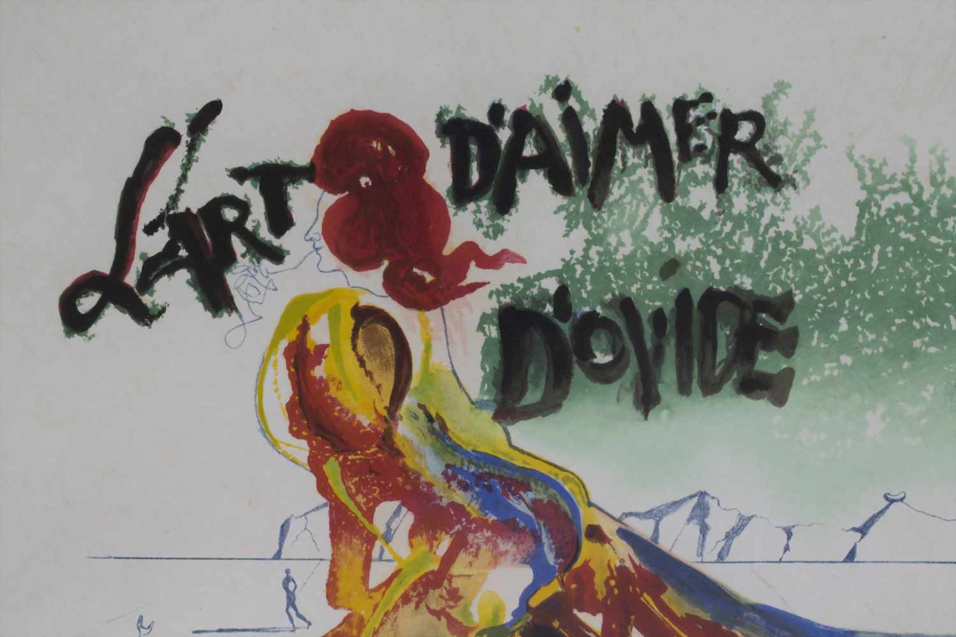 Salvador Dali (1904-1989), 'L'Art d'aimer d'Ovide'Technik: Farblithografie auf Japan, gerahmt, - Bild 6 aus 13