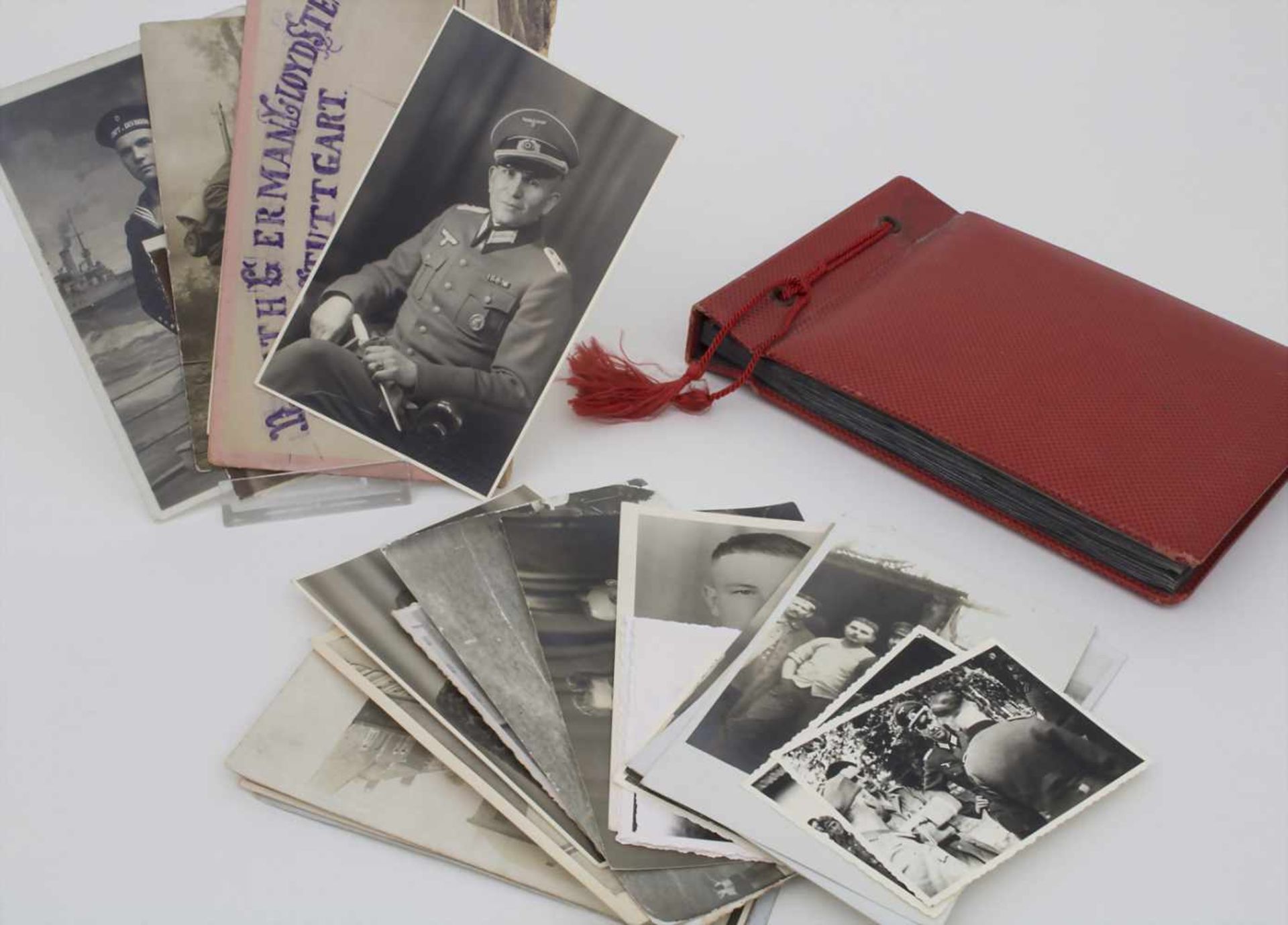 Sammlung Fotografien 1. und 2. Weltkrieg / Collection of photographs WW I / II,Bestehend aus: 30