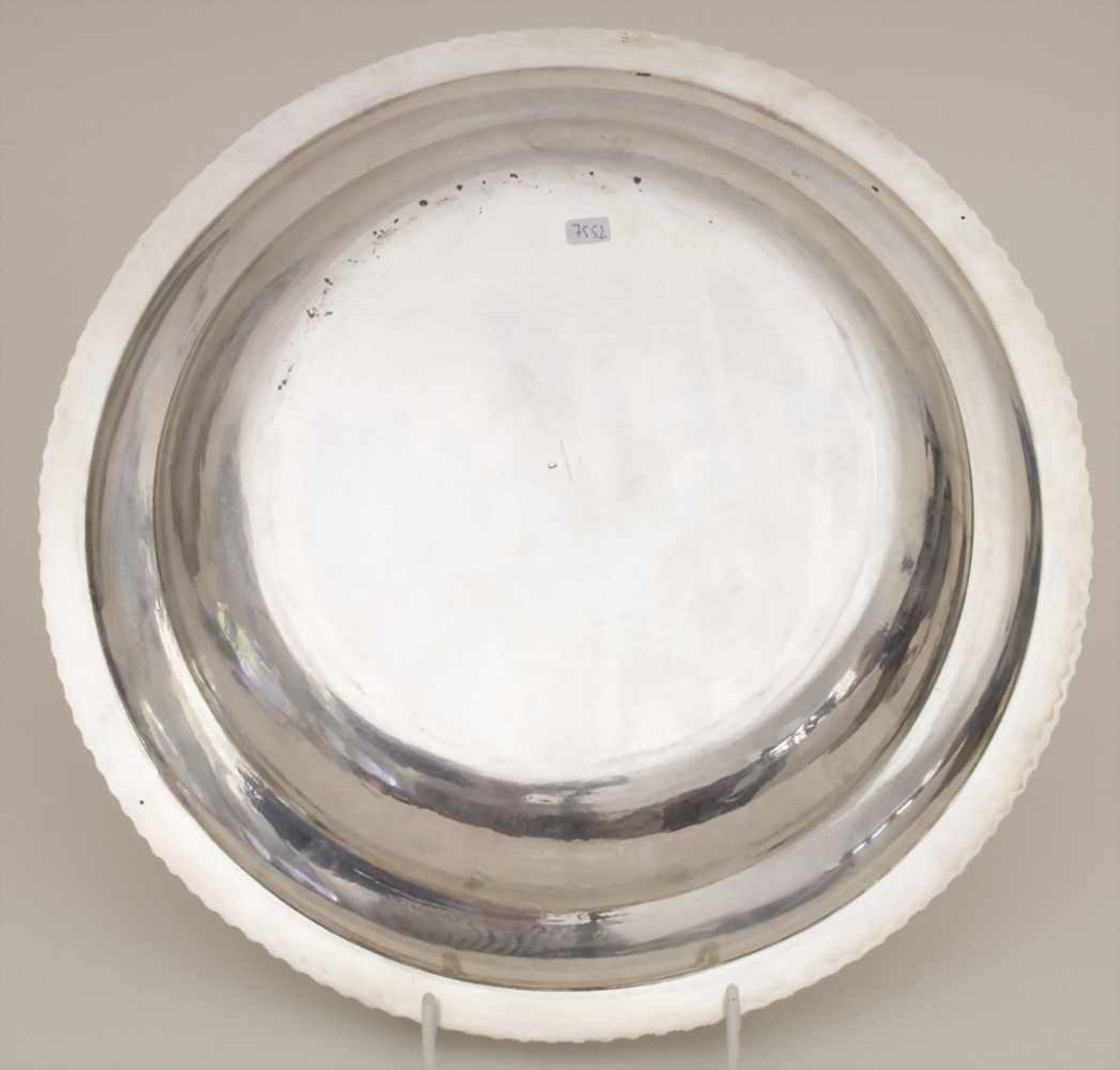 Runde Platte / A silver plate, Piault-Linzeler, Paris, nach 1839Material: Silber 950,Punzierung: - Image 2 of 3