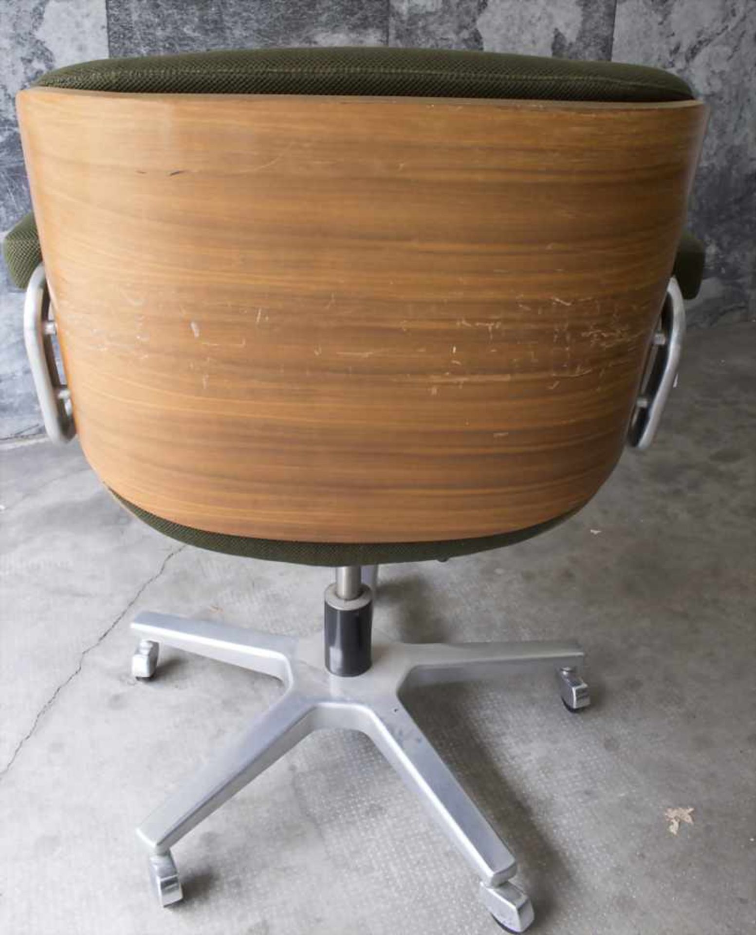 Designerstuhl Bürodrehstuhl / A designer office chair, um 1970Entwurf: Prof. Karl Dittert (1915 - - Image 5 of 5