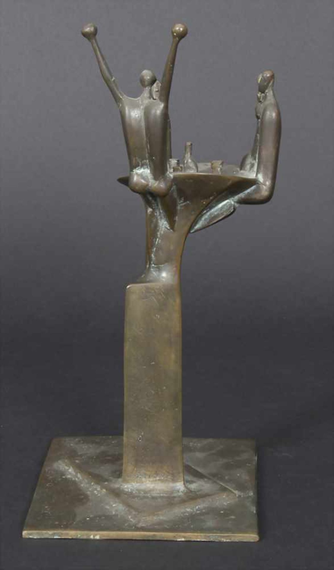Karl Reidel (1927-2006), 'Figuren am Spieltisch' / 'Figures by the game table'Technik: Bronze, - Bild 6 aus 13