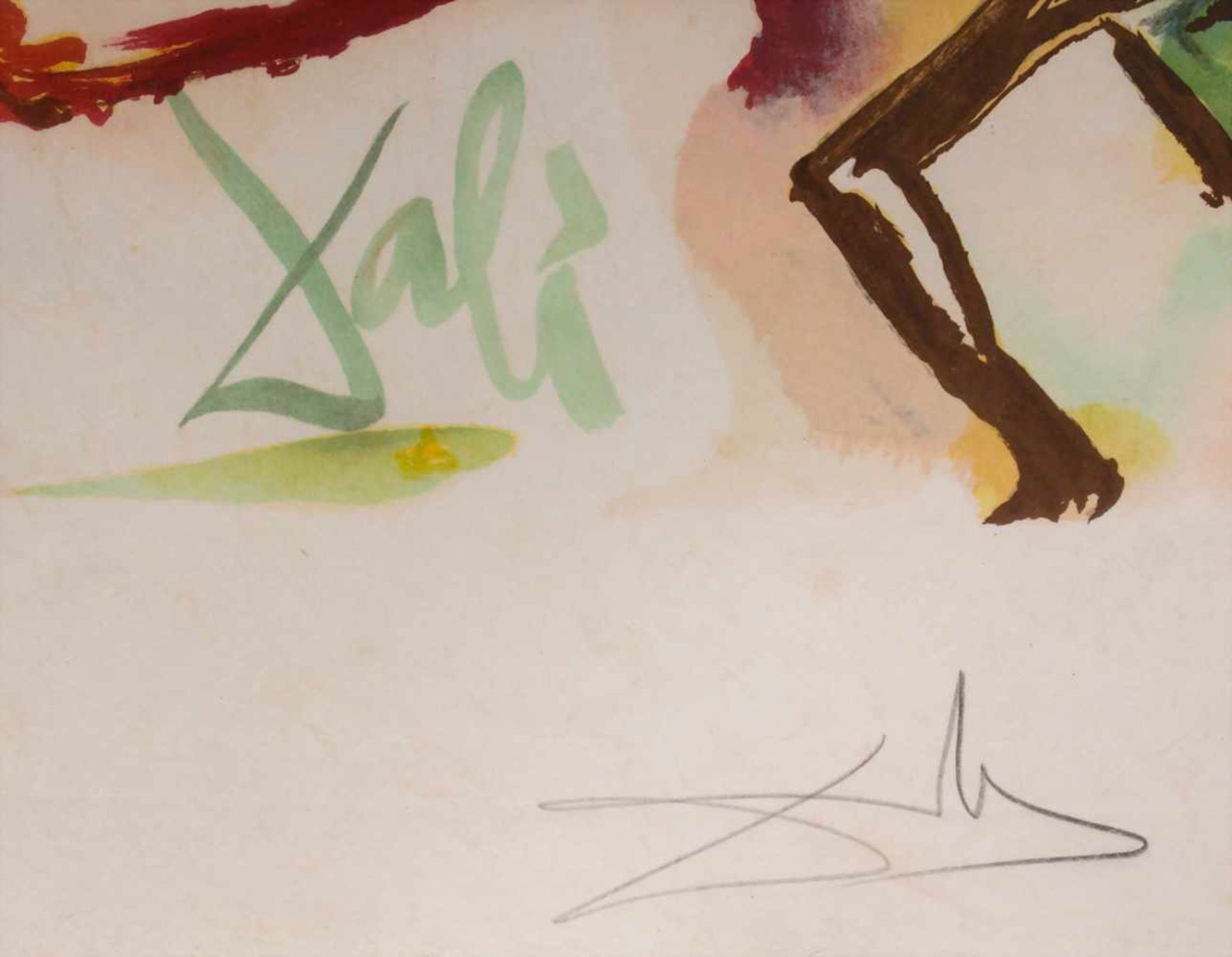 Salvador Dali (1904-1989), 'L'Art d'aimer d'Ovide'Technik: Farblithografie auf Japan, gerahmt, - Bild 4 aus 13