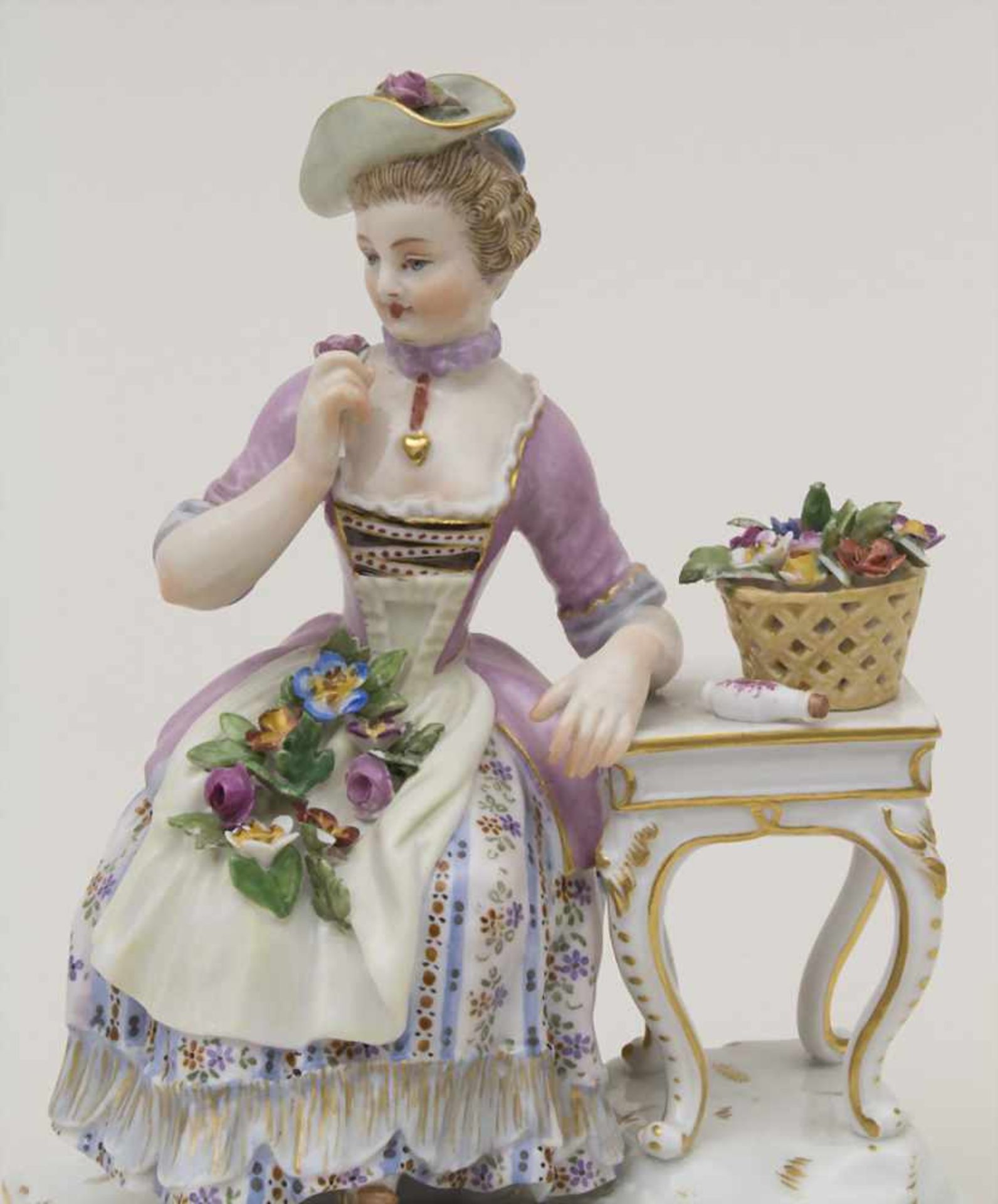 Allegorie der Sinne 'Der Geruch' / An allegory of the senses 'The smell', Meissen, um - Bild 2 aus 6