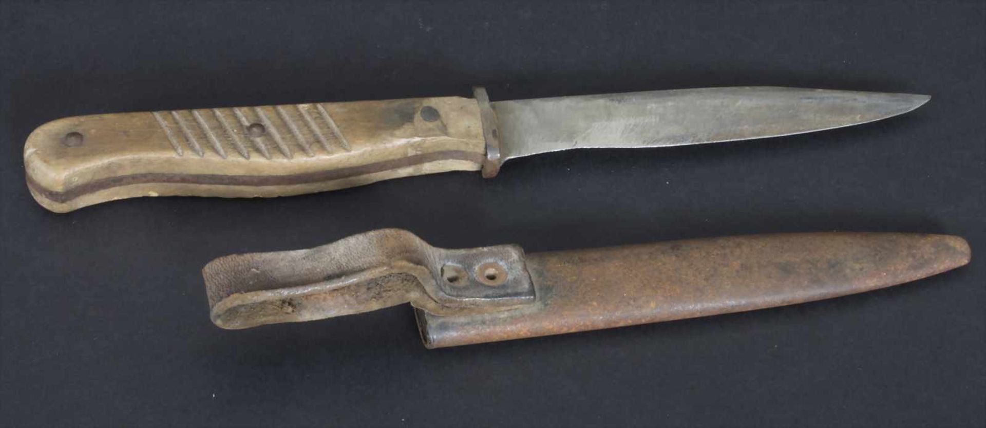 Grabendolch, 1. Weltkrieg / A grave dagger, World War IMaterial: Klinge und Scheide in Eisen,