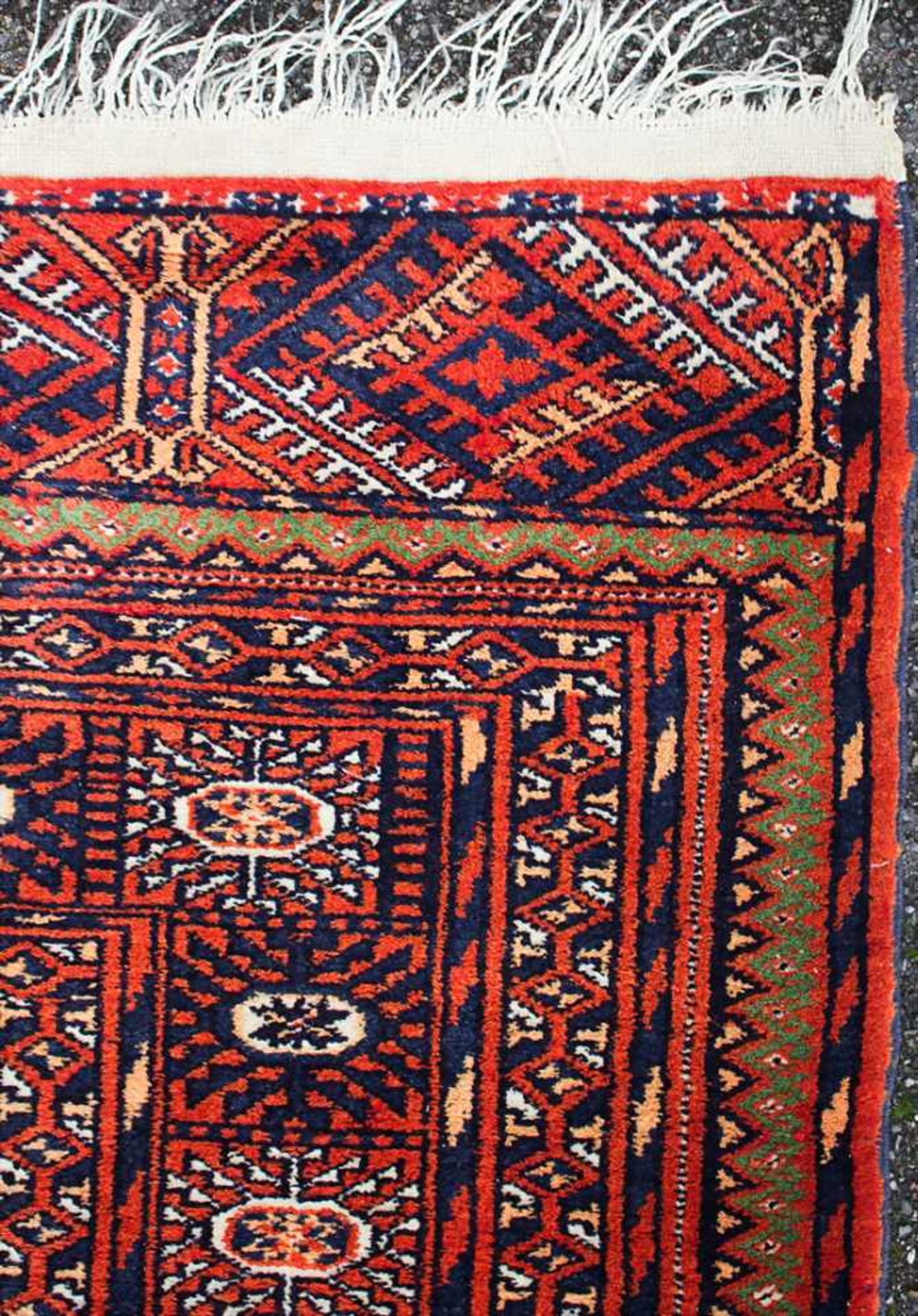 Orientteppich / An oriental carpetMaterial: Wolle auf Baumwolle, Maße: 256 x 160 cm, Zustand: - Image 4 of 5