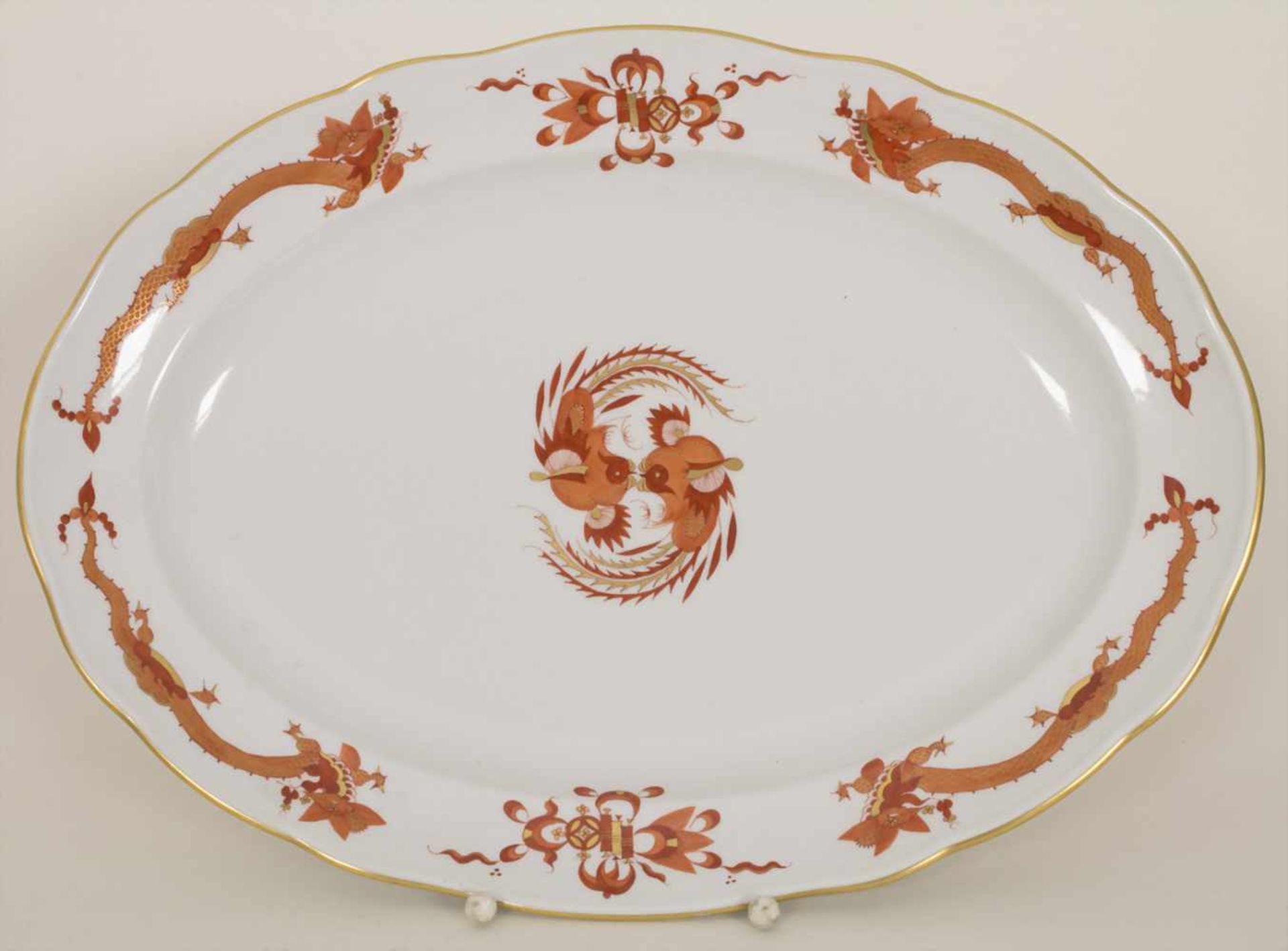 Suppenterrine mit Fleischplatte 'Reicher Drache' / A soup tureen with platter 'Rich Dragon', - Image 7 of 14