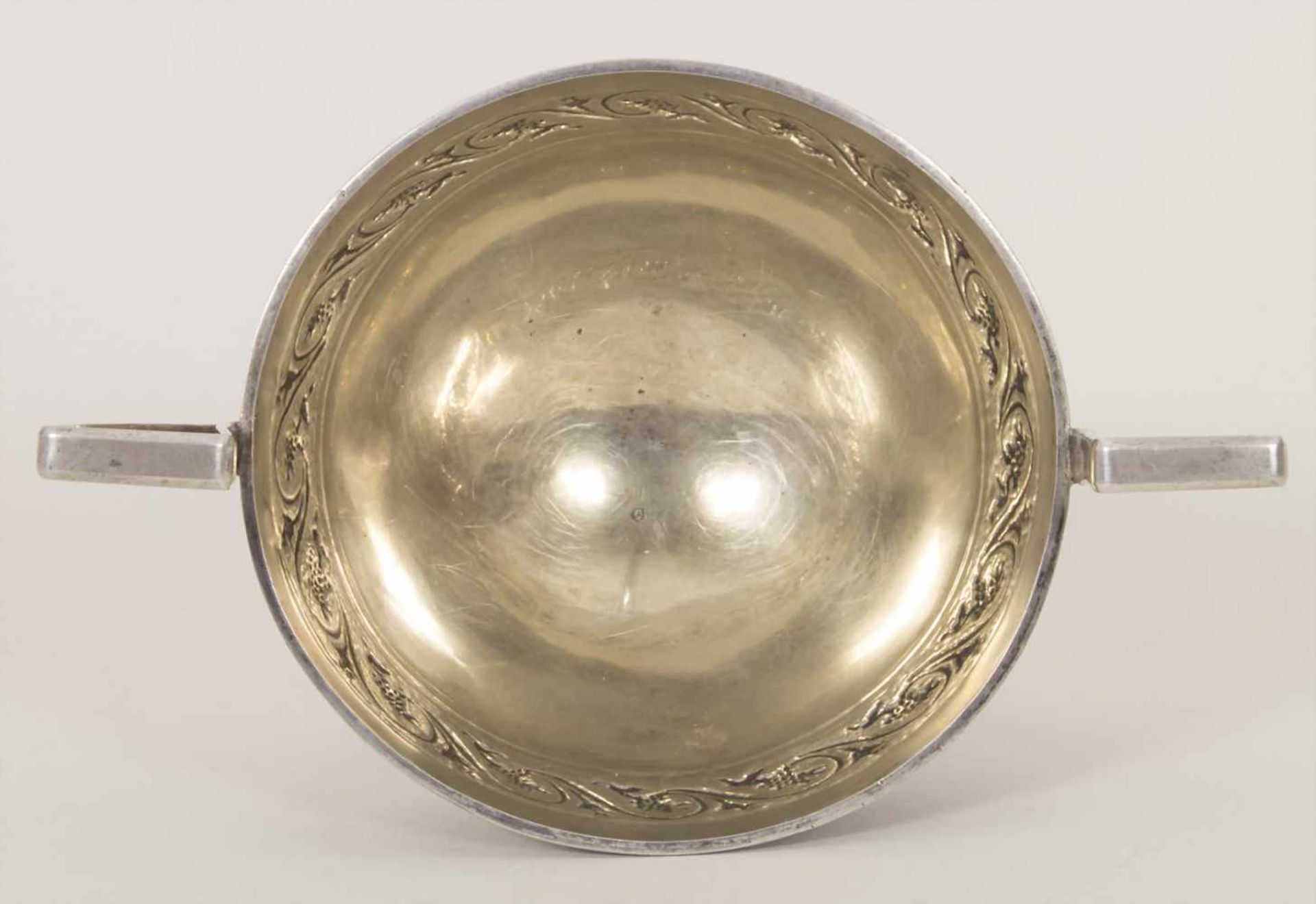 Empire Bonboniere / A silver Empire bonbonnière, Augsburg, 1817Material: Silber 13 Lot,Marken: - Bild 5 aus 9