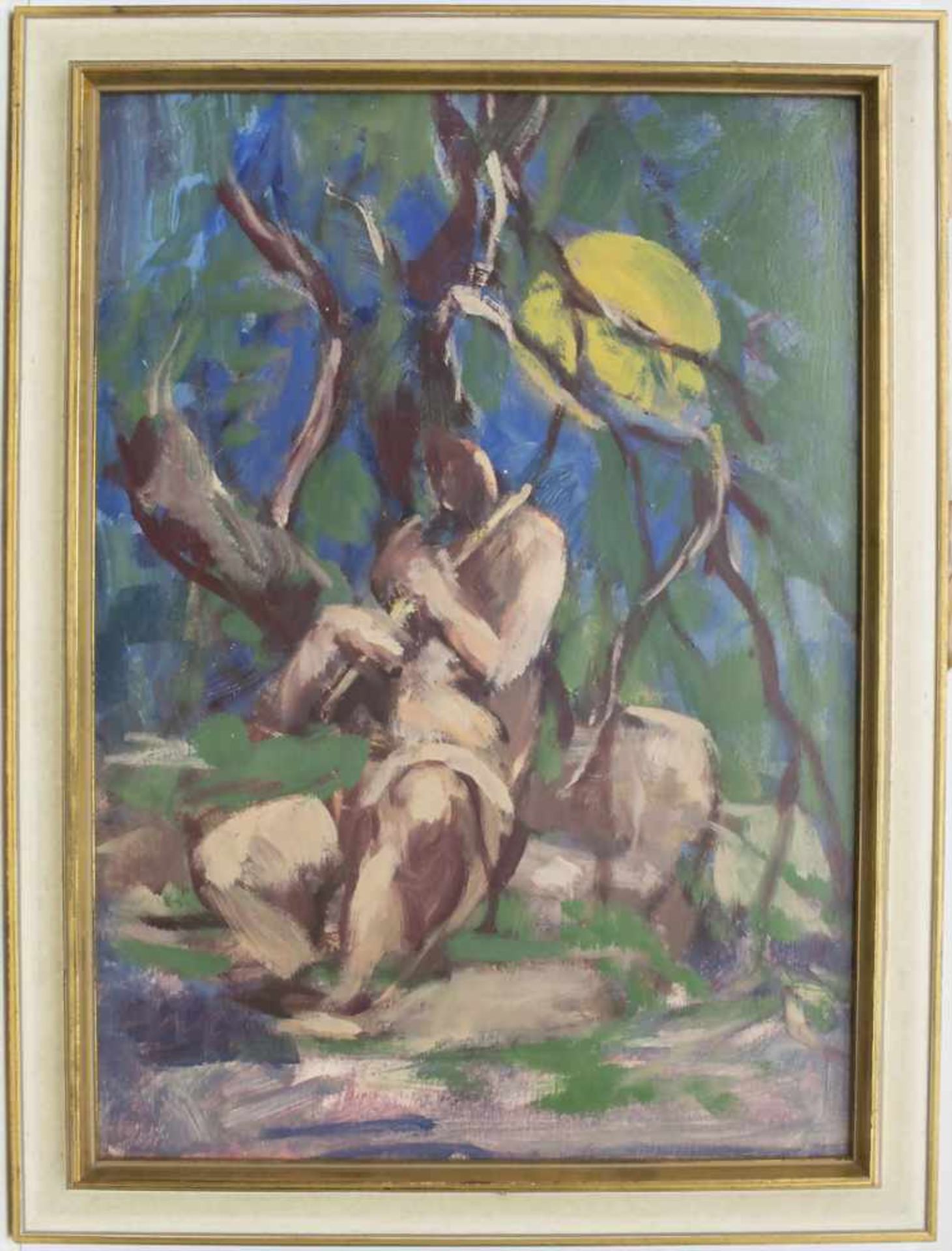 Hanns Fay (1888-1957), 'Pan in Waldlandschaft' / 'Pan within woodland scenery'Technik: Öl auf - Bild 2 aus 4