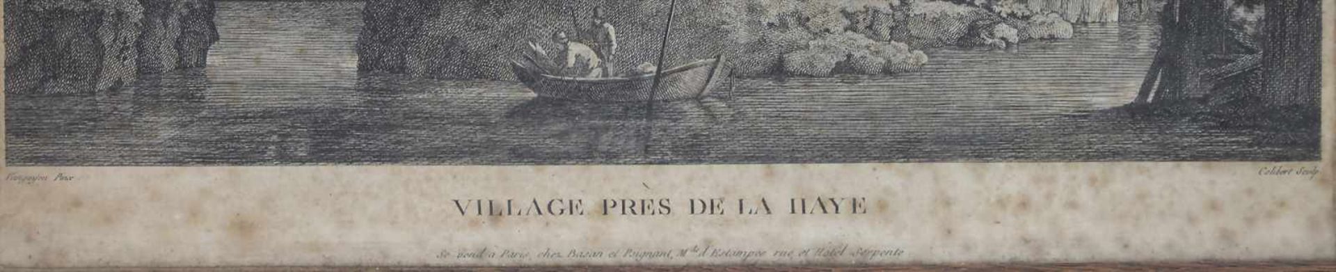 Nicolas Colbert (1750-1806), 'Village près de la Haye'Technik: Kupferstich auf Papier (auf Pappe - Image 2 of 5