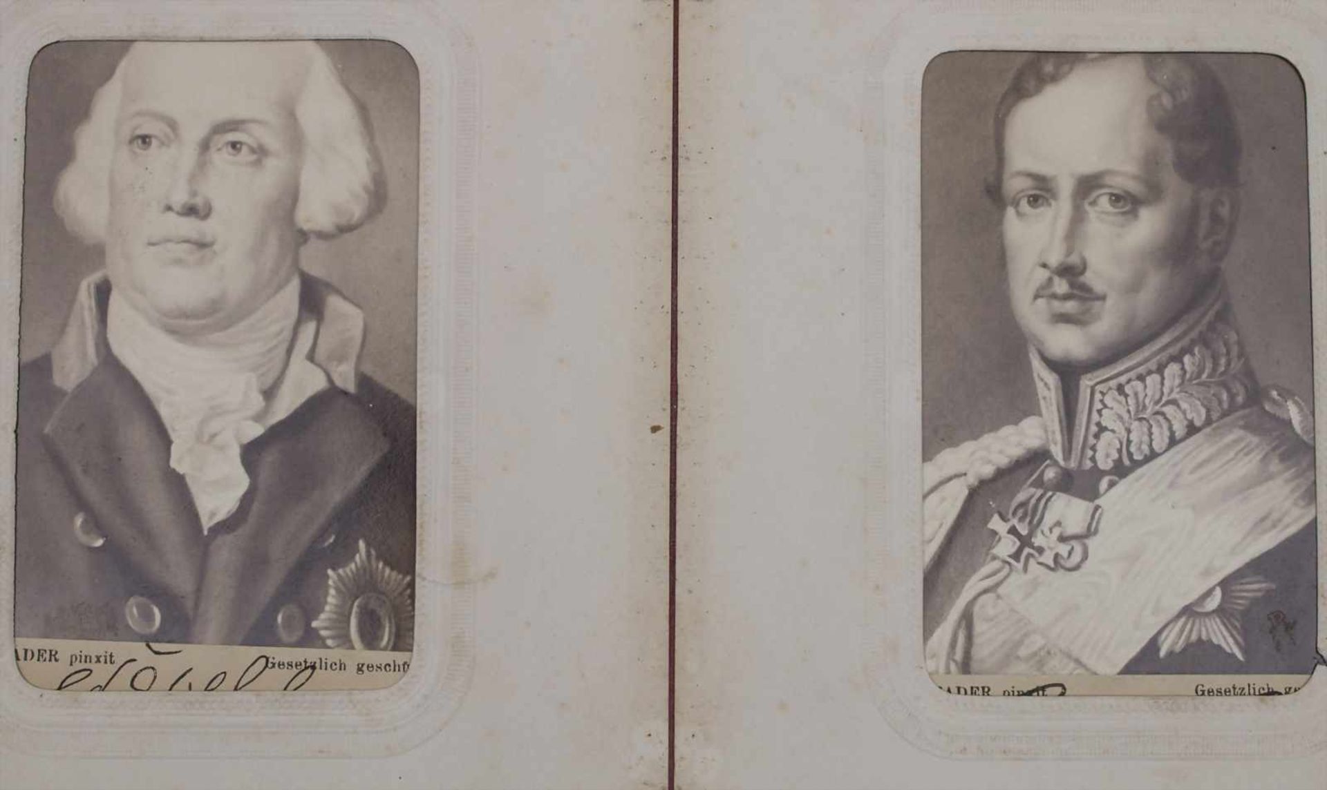 Fotoalbum 'Europäischer Adel' / A photo album 'European Aristocracy'Material: Fotografien/ - Image 25 of 29