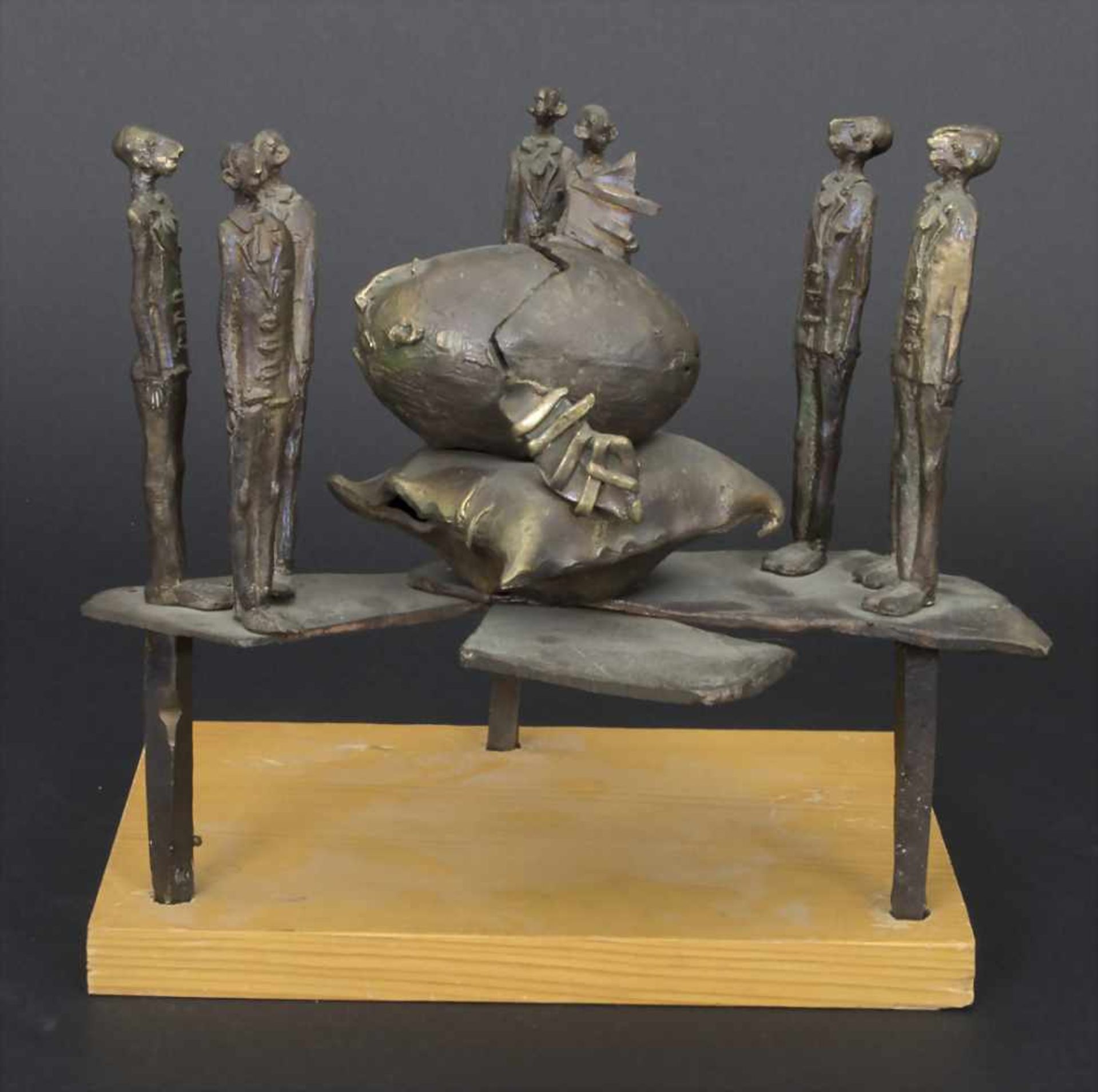 Karl Reidel (1927-2006) (Zuschreibung / Attributed), Figurengruppe 'Männer mit großem