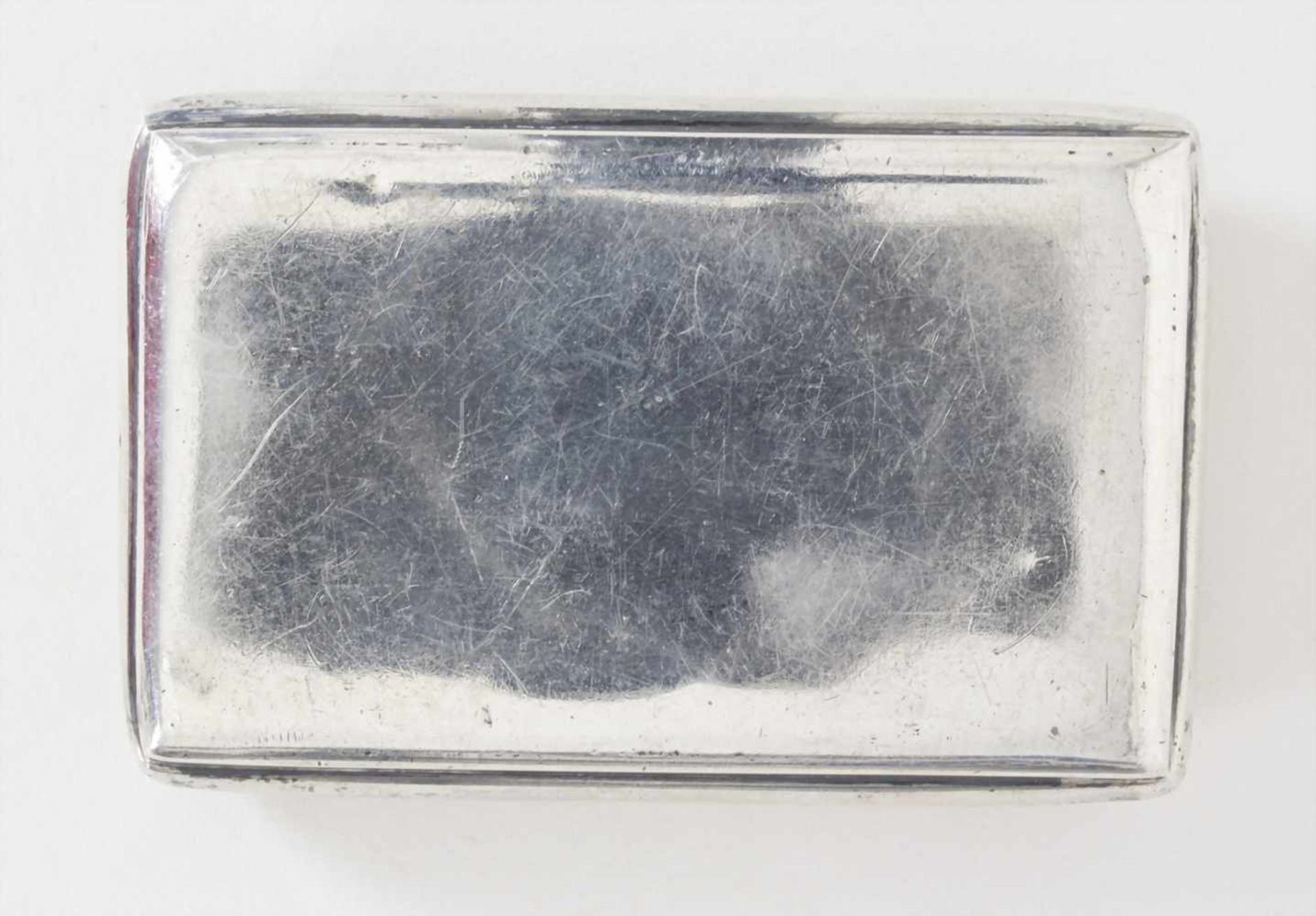 Tabatiere / Schnupftabakdose / A silver snuffbox, Thomas Shaw, Birmingham, 1835Material: Sterling - Image 2 of 5