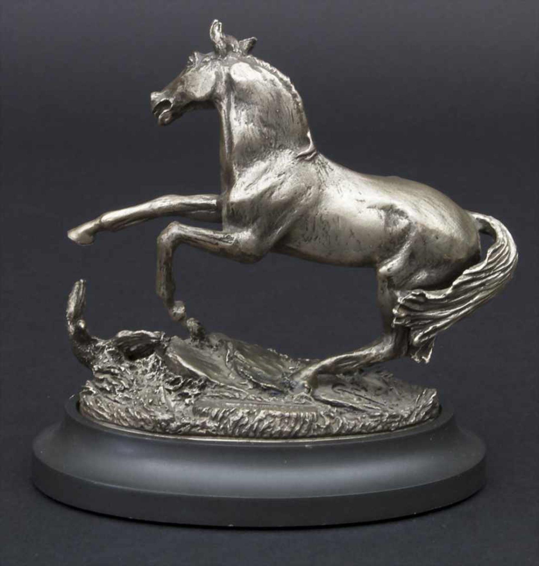 Geoffrey Snell (19./20. Jh.), 'Scheuendes Pferd' / 'A shirking horse'Material: Silber 925, lose - Bild 2 aus 7