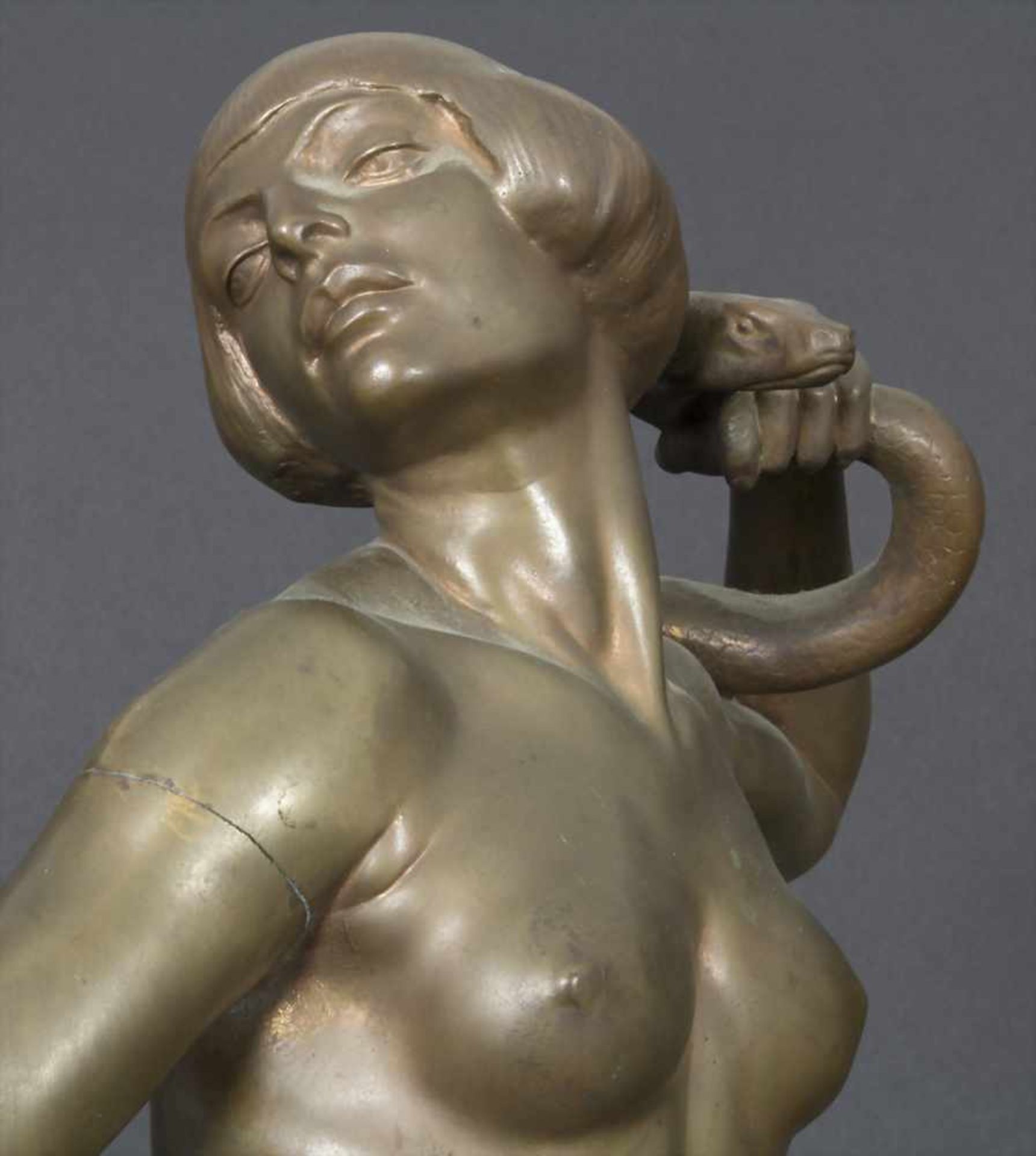 Rudolf Marcuse (1878-c.1930/40), 'Weiblicher Akt mit Schlange' / 'A female nude and snake'Technik: - Bild 10 aus 11