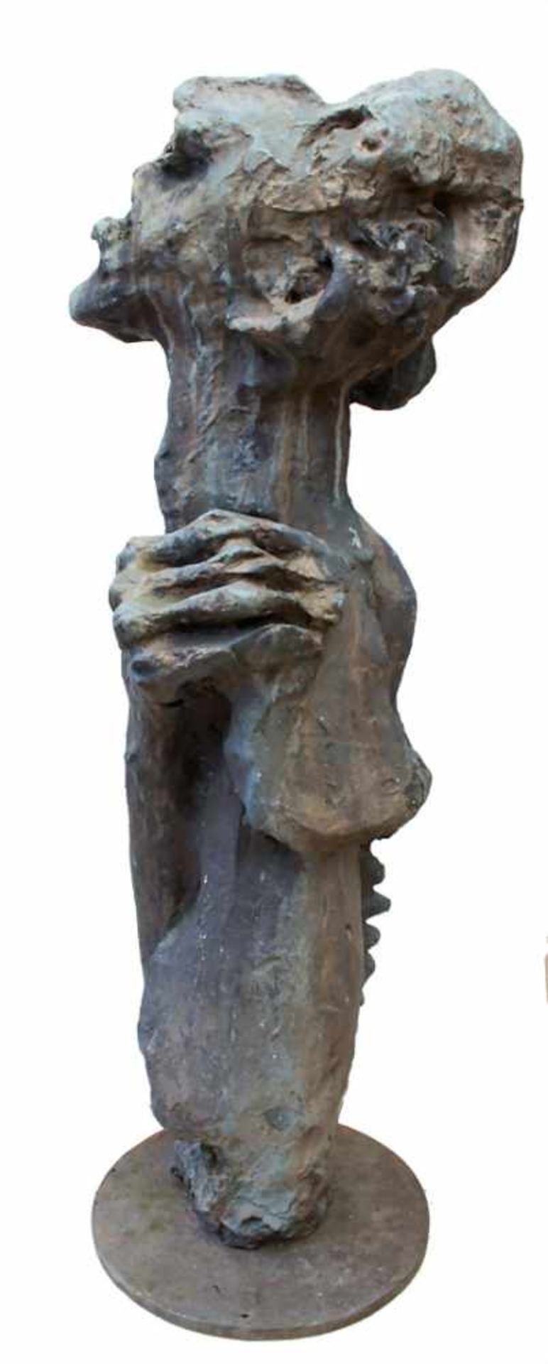 Eliana Molinelli (1945-2004), Kubistische Figur 'Der Schrei' / A cubist style figure 'The Cry' - Bild 4 aus 17