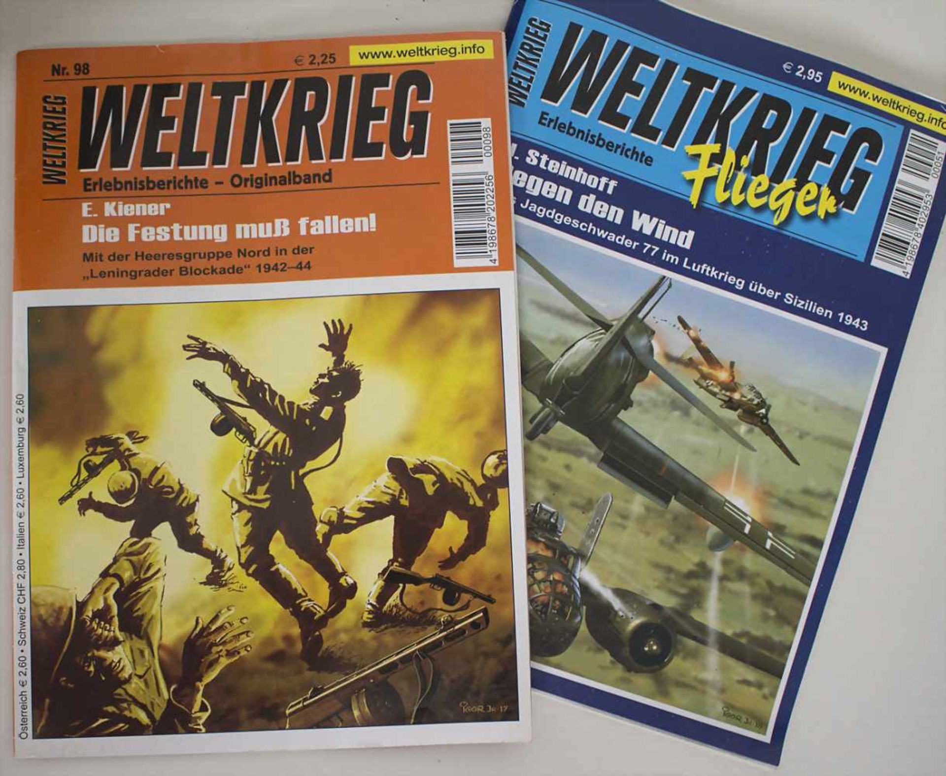 Magazin 'Weltkrieg' / Magazine 'World War'Sammlung von ca. 300 Heften 'Weltkrieg', - Bild 2 aus 3